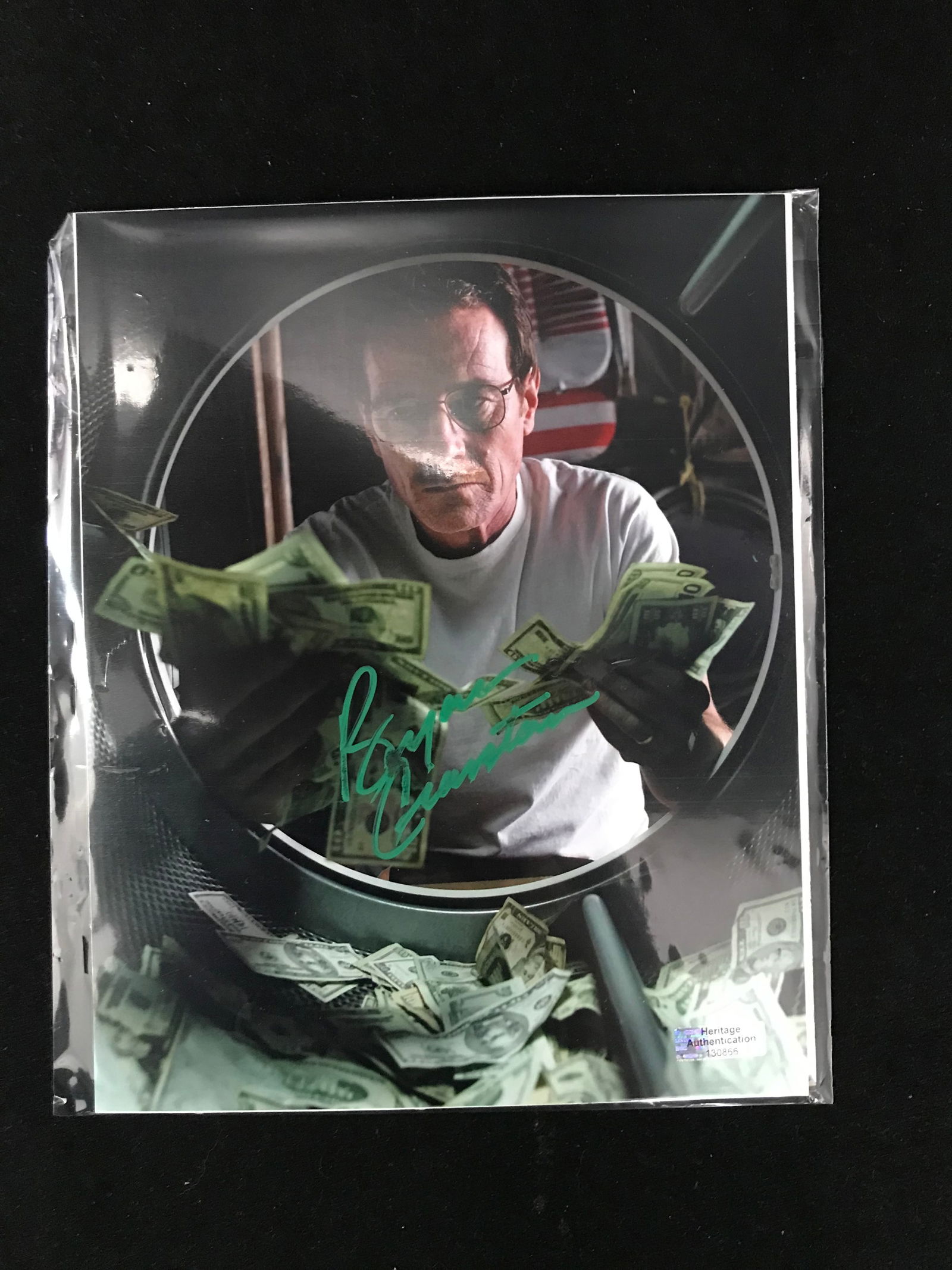 BRYAN CRANSTON SIGNED 8X10 PHOTO HA COA (1 of 2)