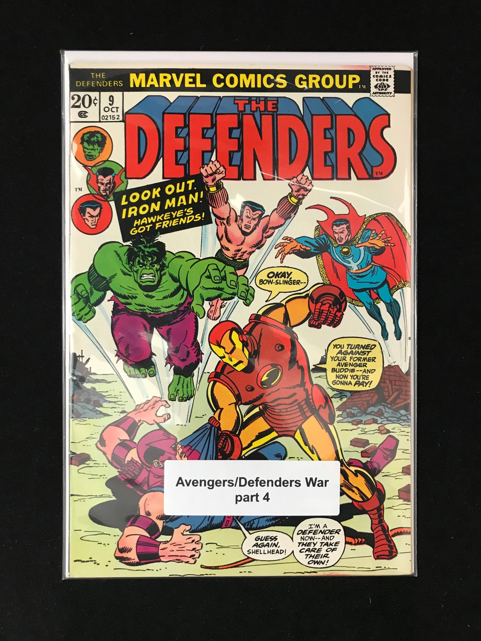 MARVEL COMICS THE DEFENDERS NO.9: Prices are in Canadian dollars