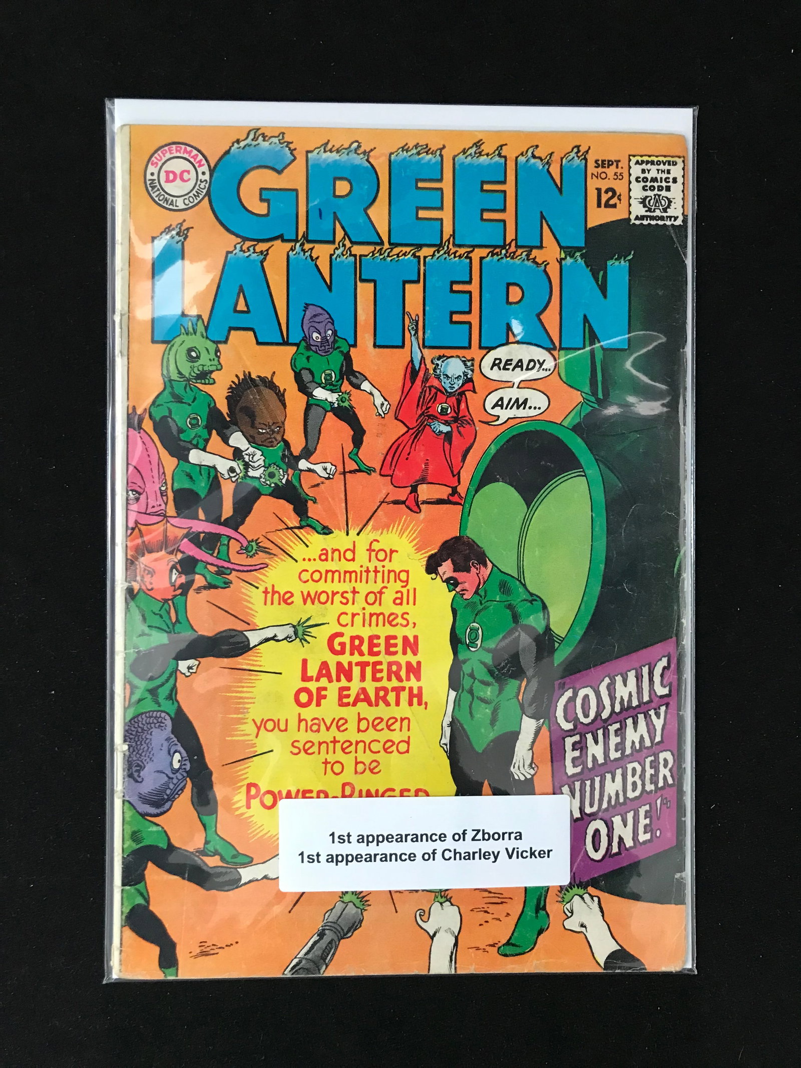 DC COMICS GREEN LANTERN NO.55: Prices are in Canadian dollars