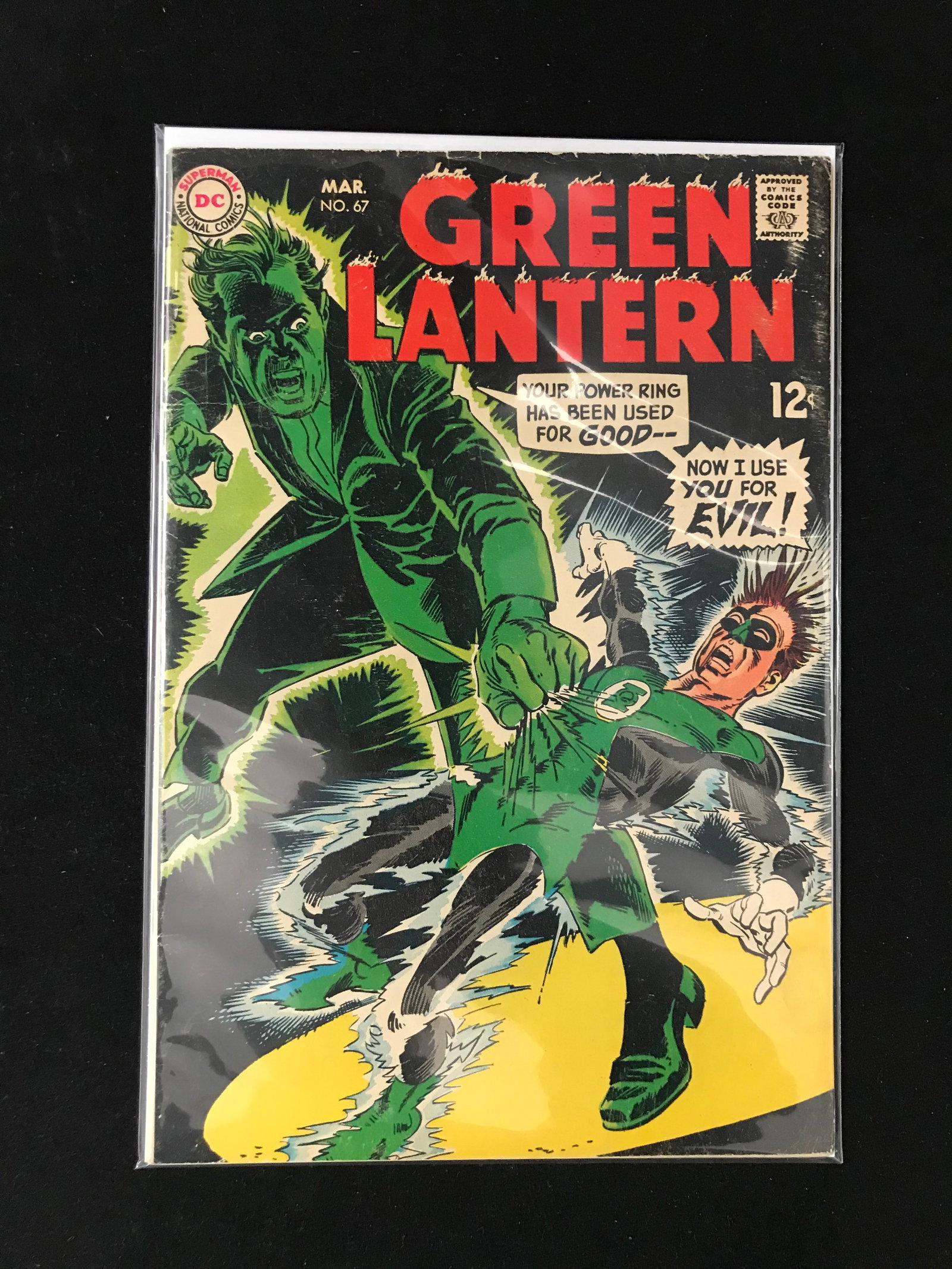 DC COMICS GREEN LANTERN NO.67: Prices are in Canadian dollars