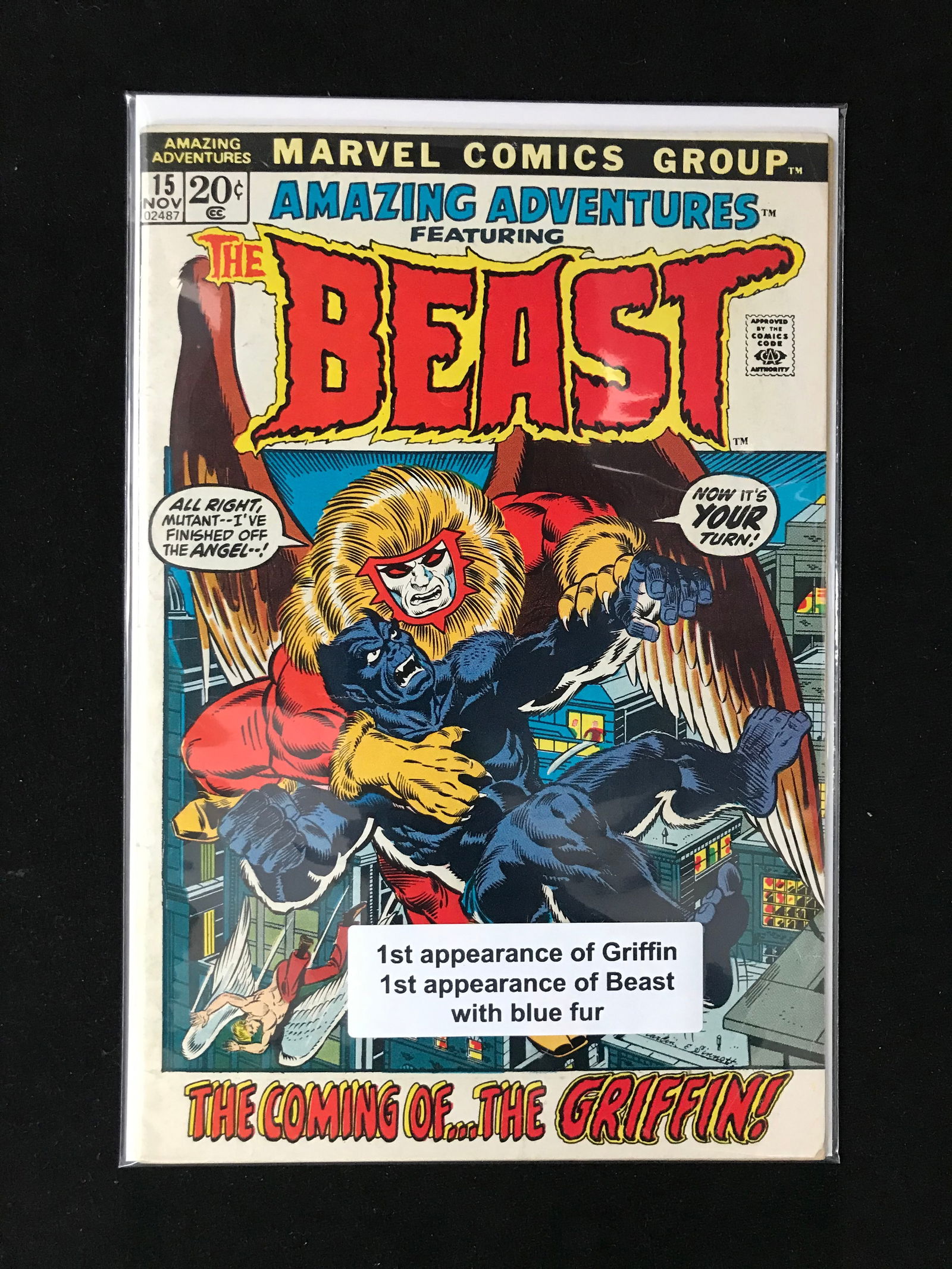 MARVEL COMICS AMAZING ADVENTURES NO.15 (1 of 1)
