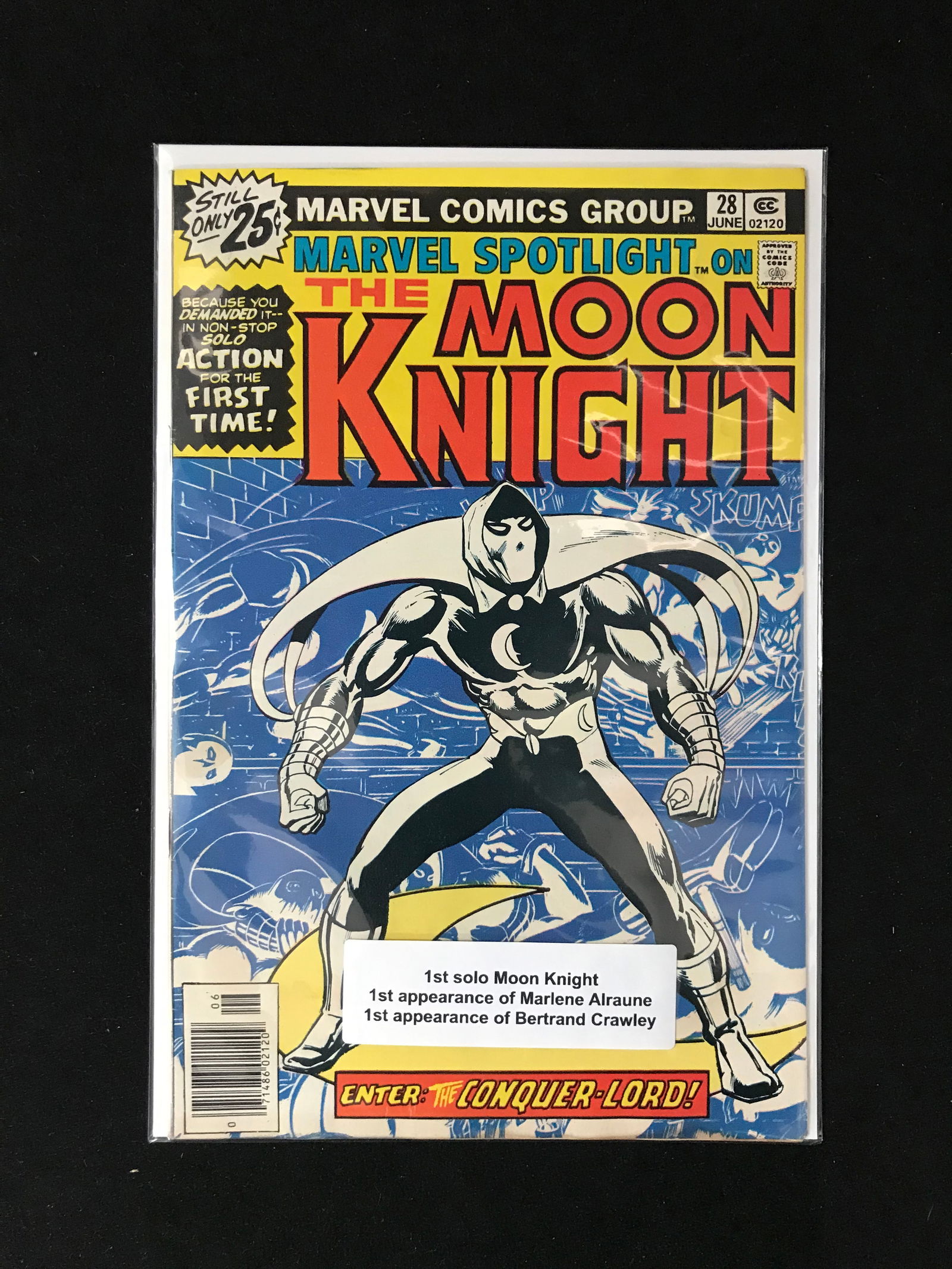 MARVEL COMICS MARVEL SPOTLIGHT ON MOON KNIGHT NO.28 (1 of 1)