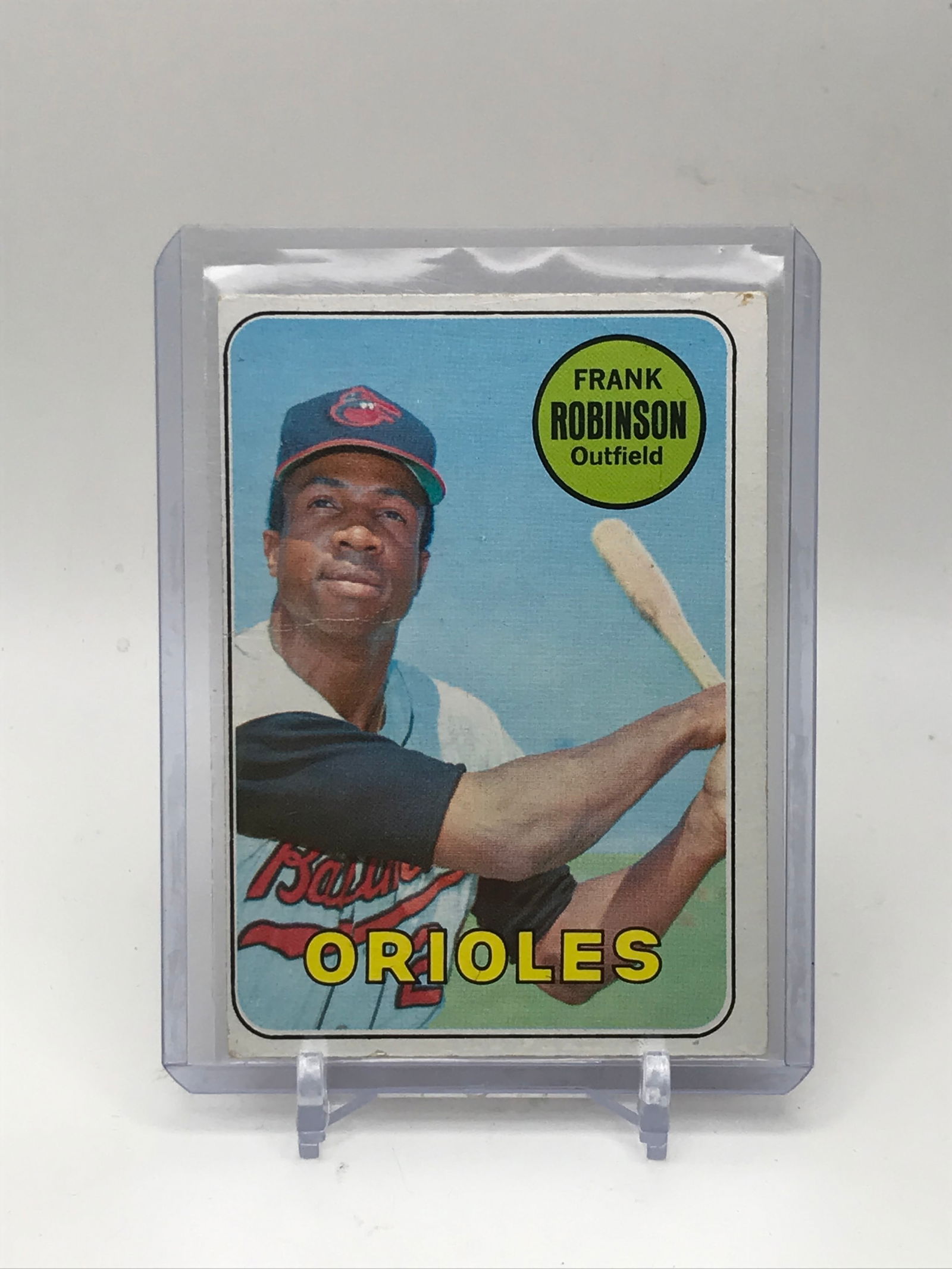 1969 TOPPS FRANK ROBINSON BASEBALL CARD NO.250 (1 of 2)