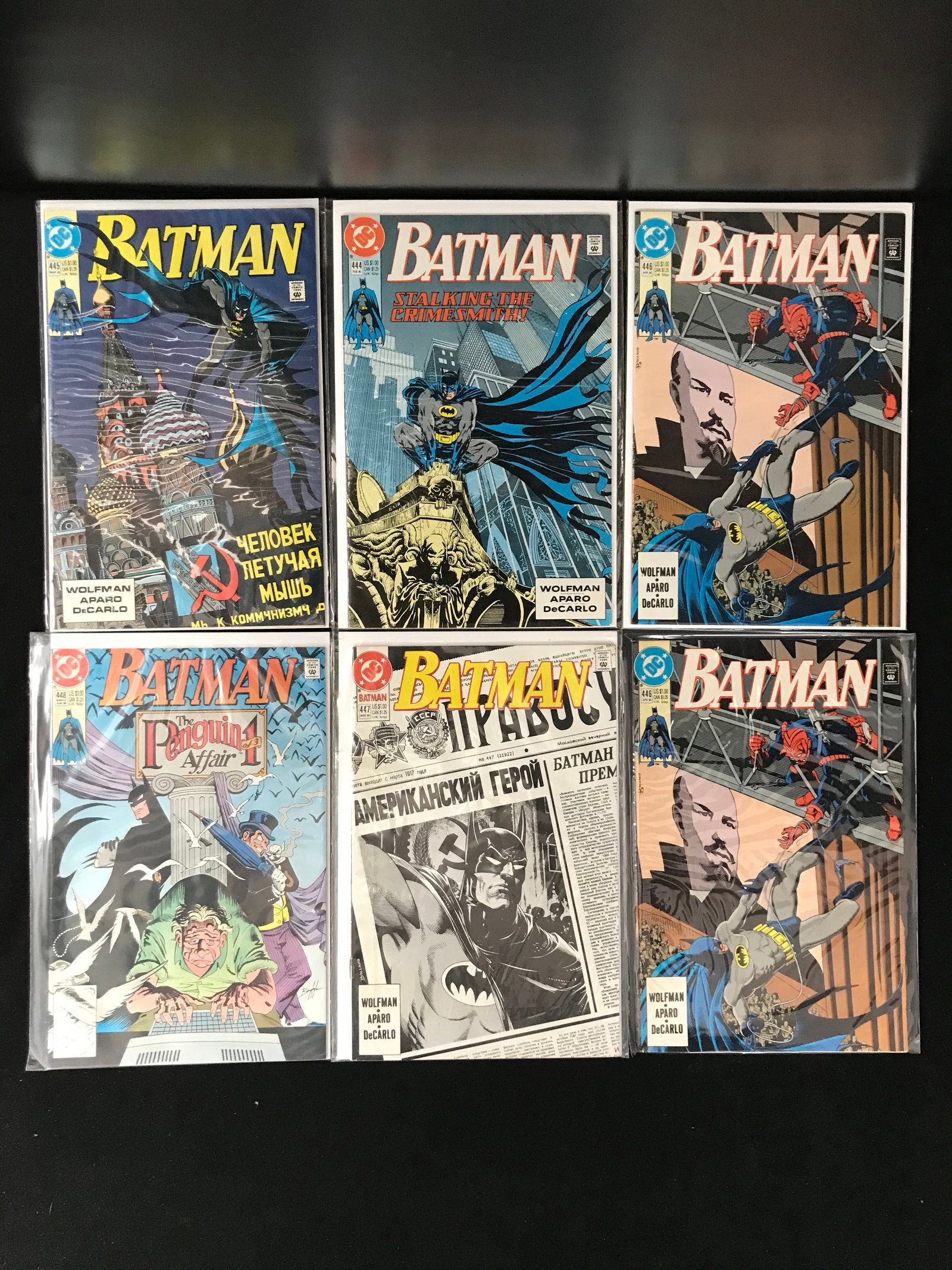 DC COMICS BATMAN COMIC BOOK LOT: Prices are in Canadian dollars