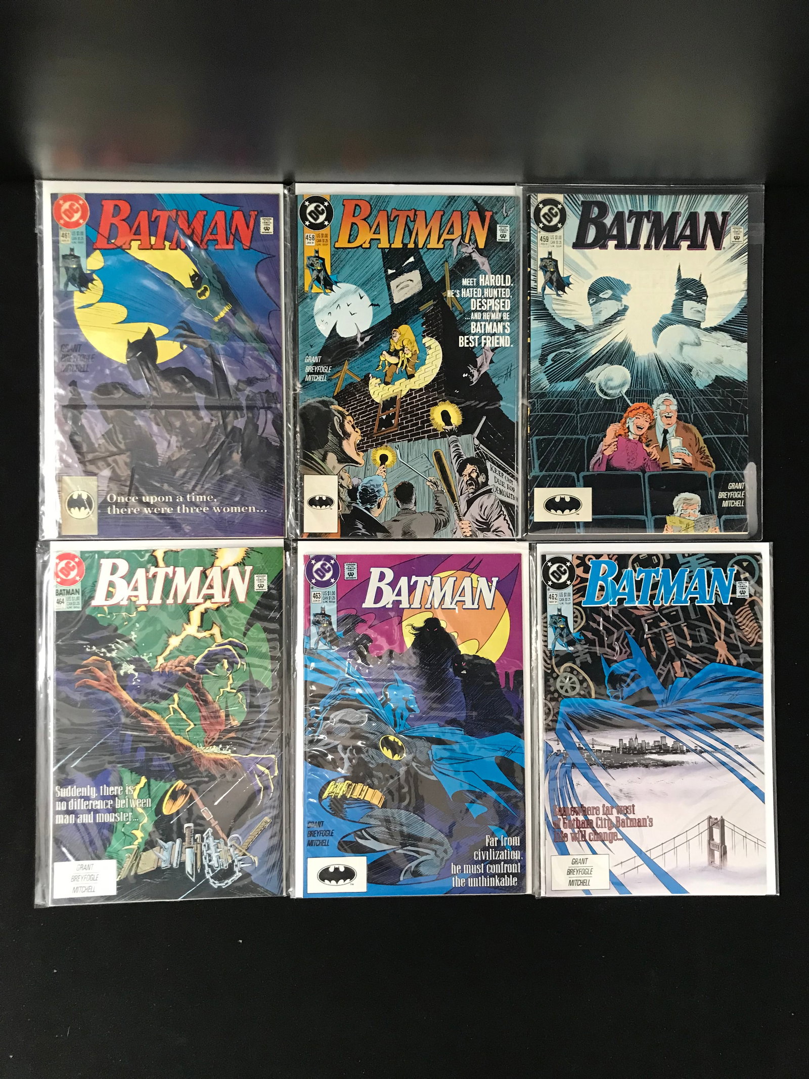 DC COMICS BATMAN COMIC BOOK LOT: Prices are in Canadian dollars