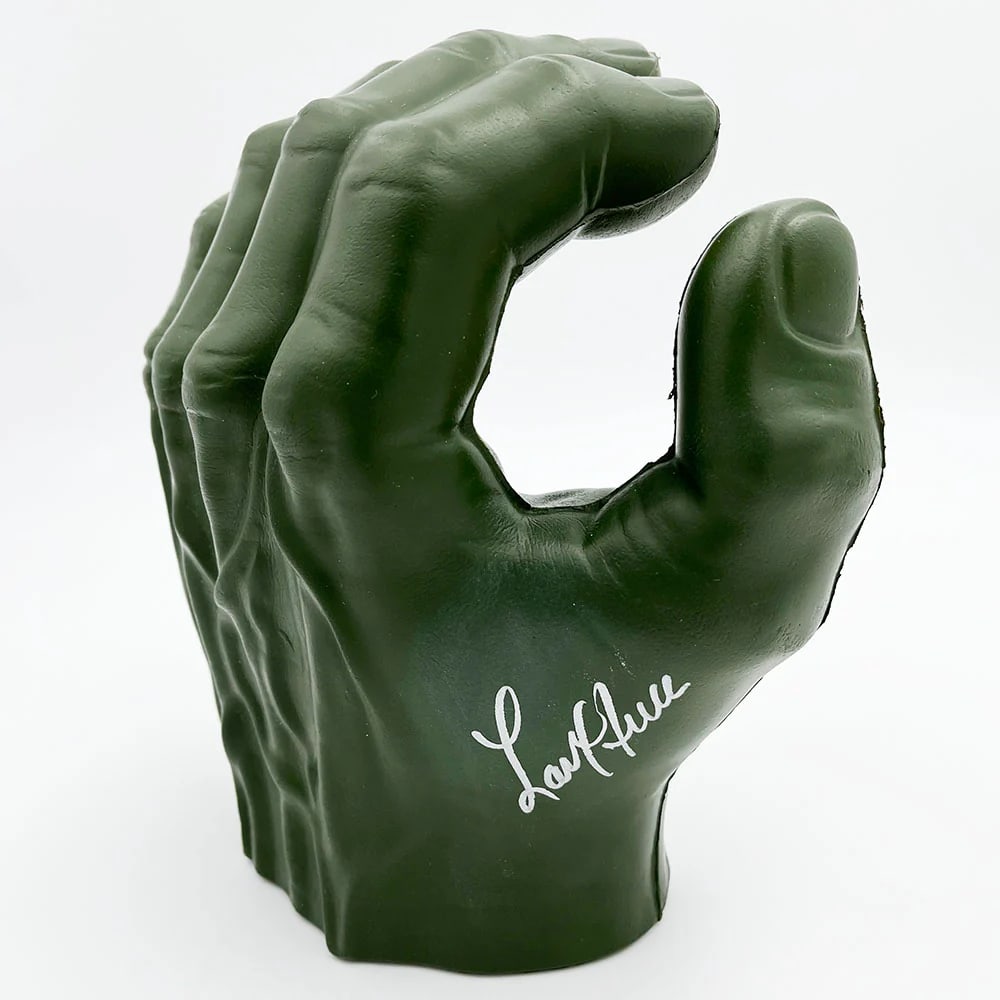 LOU FERRIGNO SIGNED LARGE HULK HAND (Frozen Pond COA) (1 of 1)
