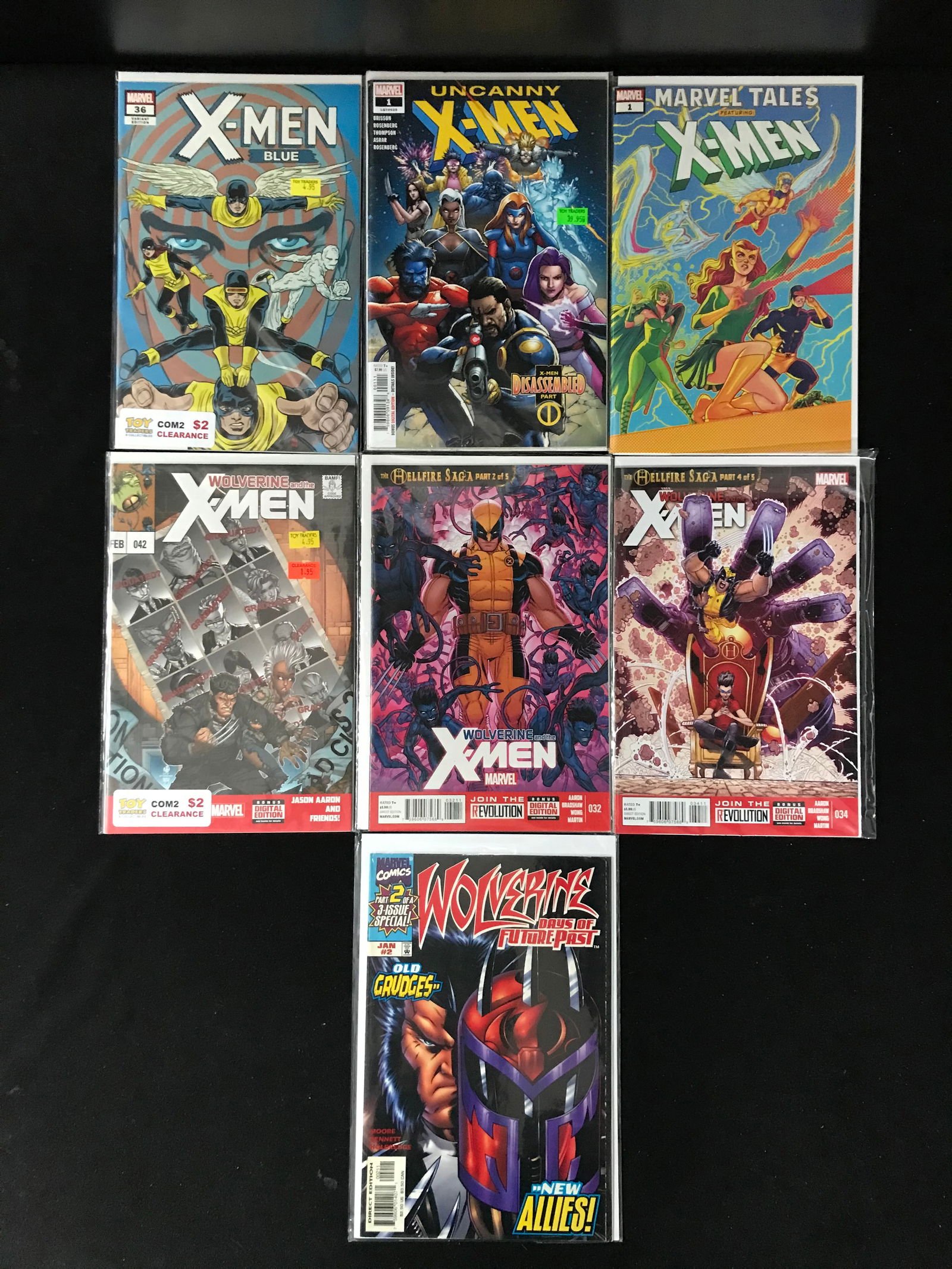 MARVEL COMICS X-MEN COMIC BOOK LOT (1 of 1)