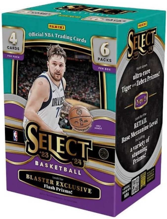 2023-24 PANINI SELECT BLASTER BOX SEALED (WEMBENYAMA ROOKIE) (1 of 1)