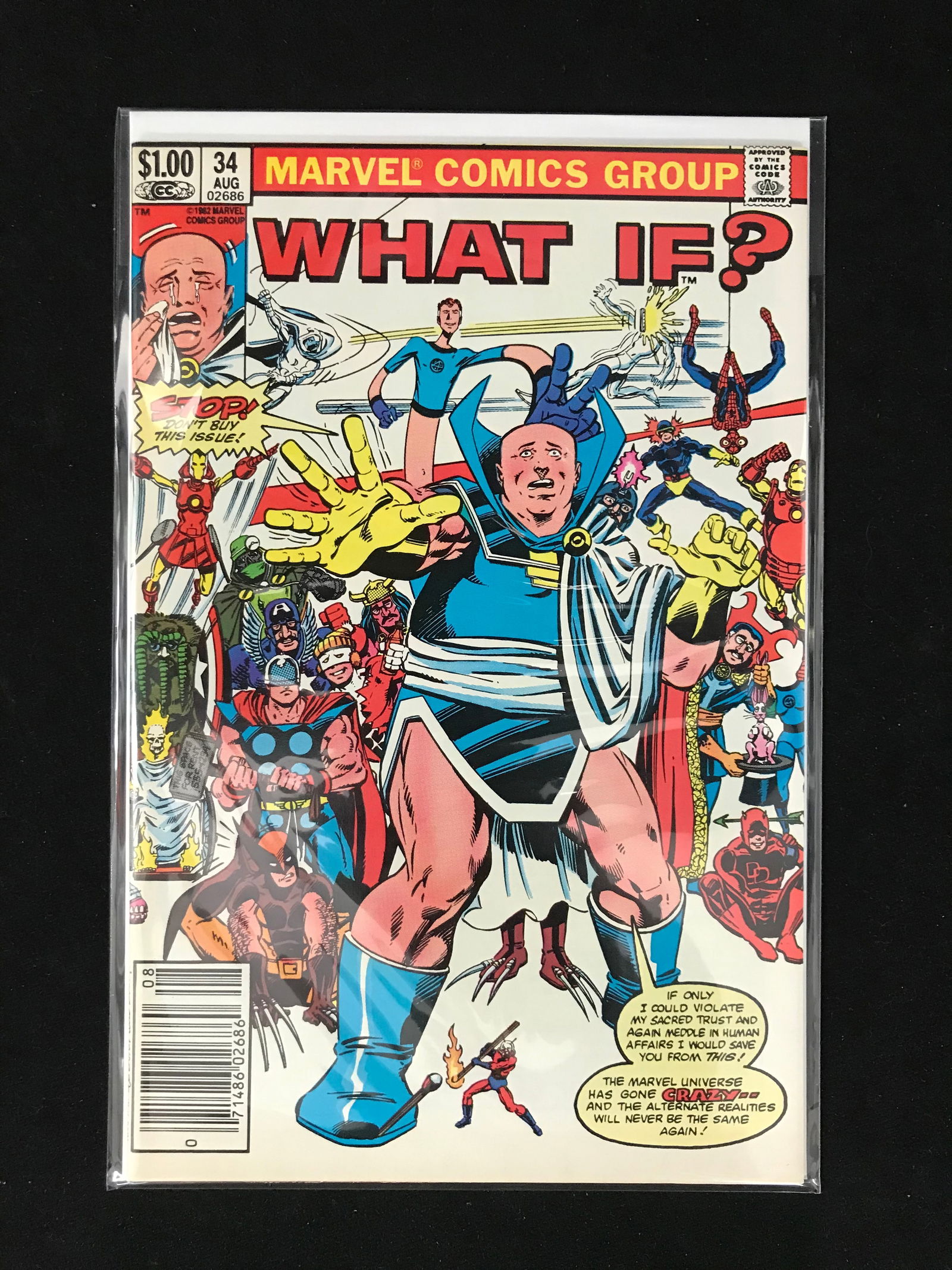 MARVEL COMICS NO.34 WHAT IF (1 of 1)