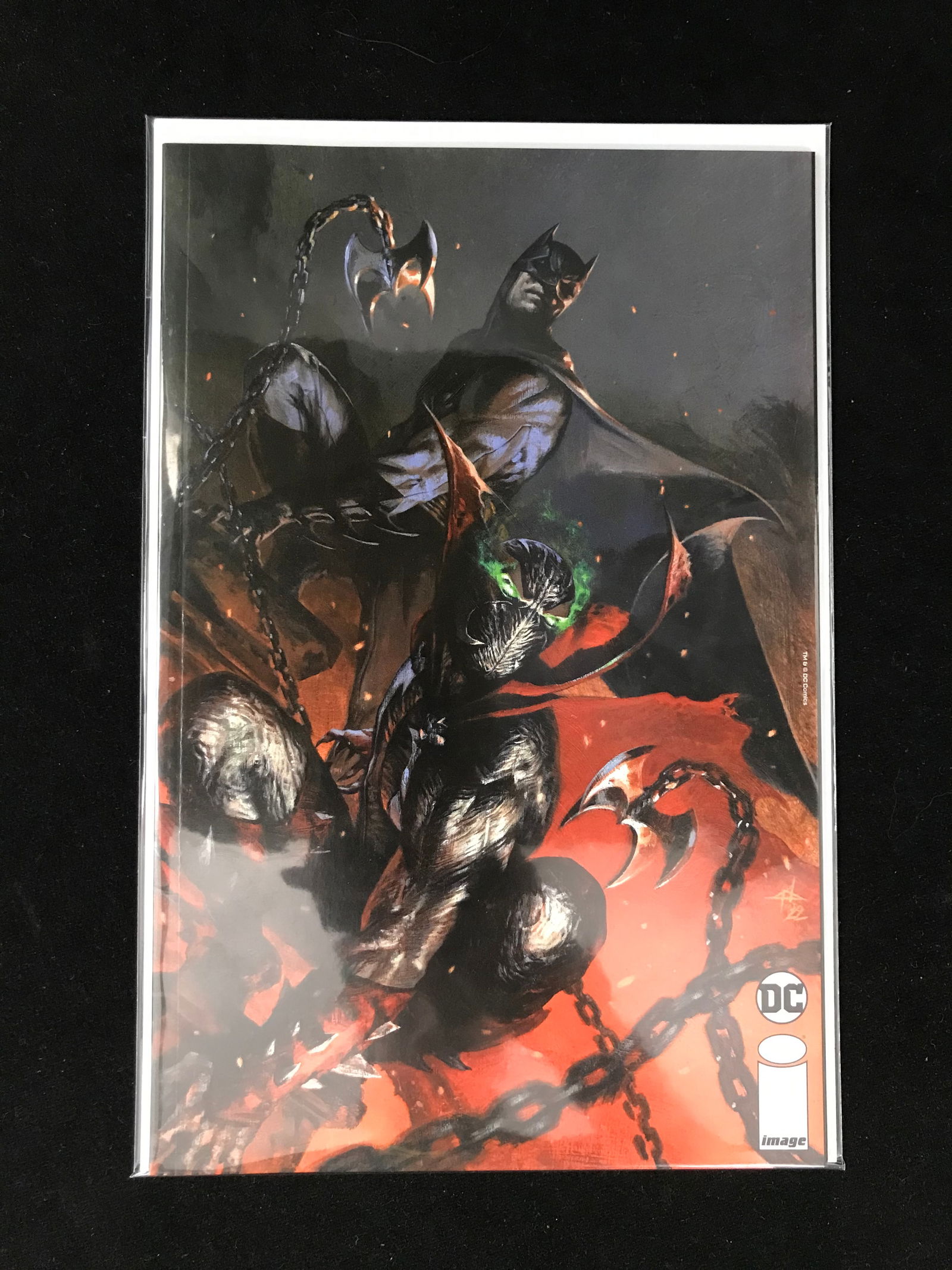DC/IMAGE COMICS SPAWN AND BATMAN (1 of 1)