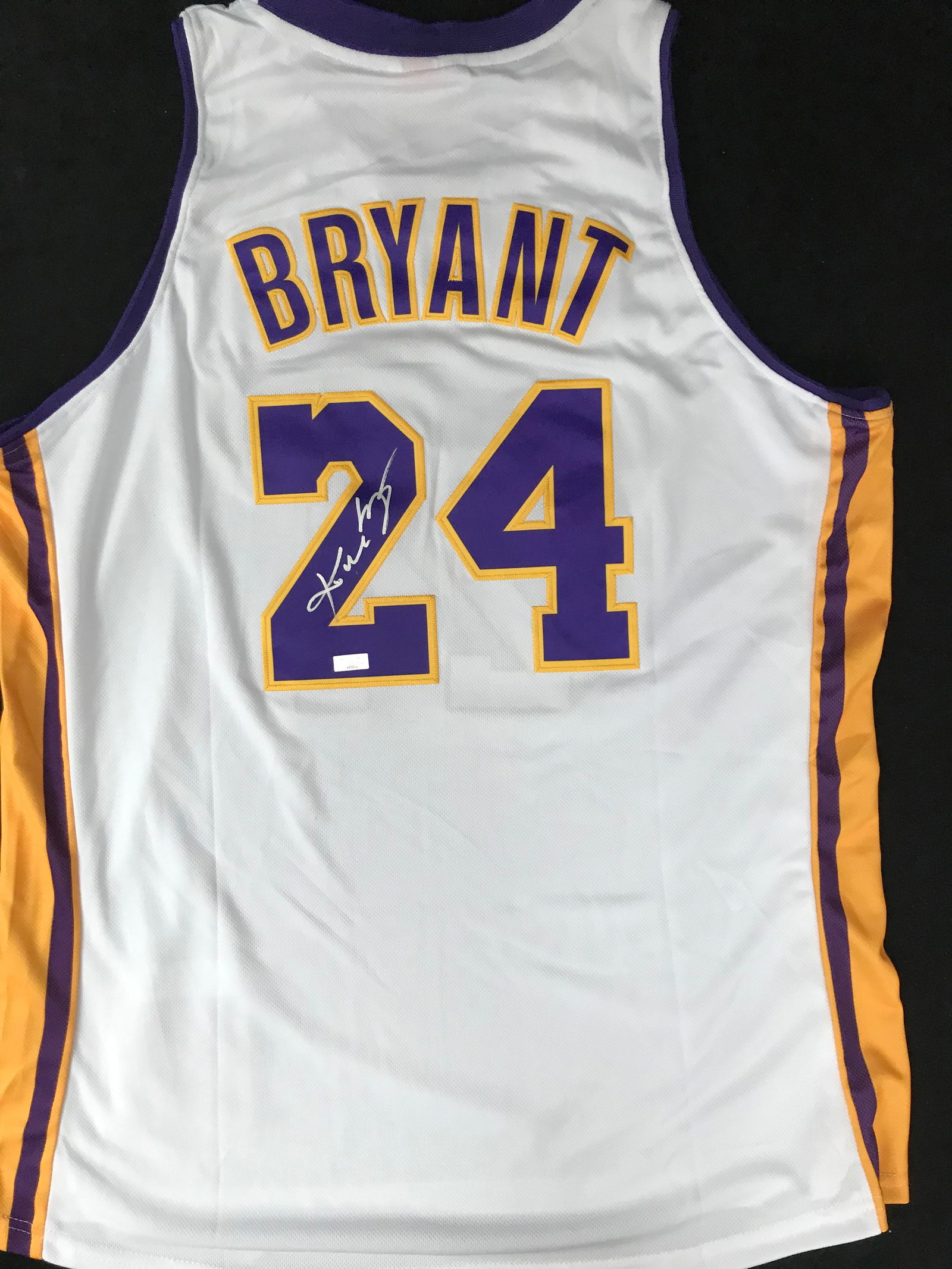 KOBE BRYANT SIGNED L.A LAKERS MITCHELL AND NESS JERSEY (PANINI COA) (1 of 3)