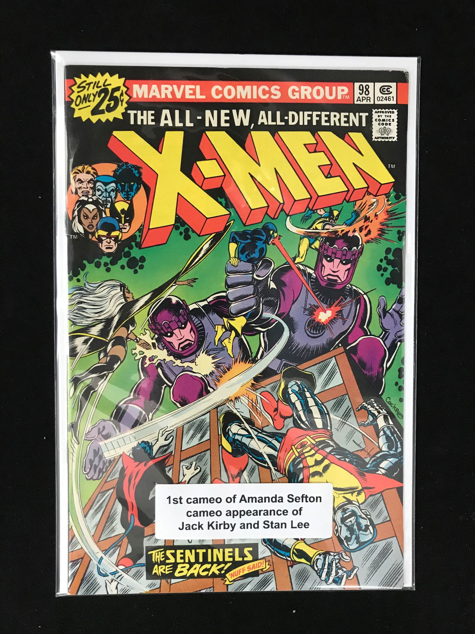 MARVEL COMICS NO.98 X-MEN (1 of 1)