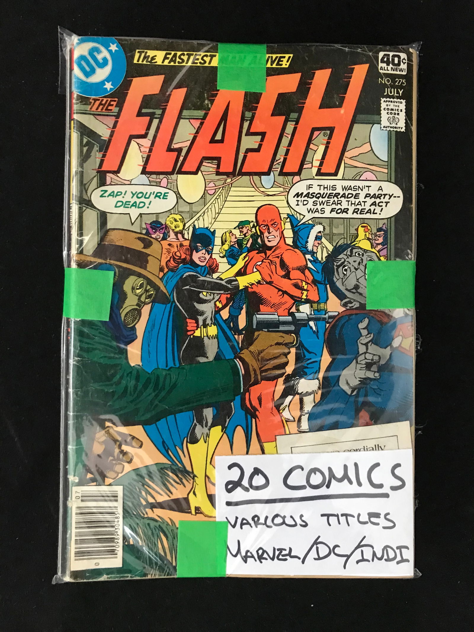 LOT OF 20 COMICS VARIOUS TITLES (MARVEL,DC,INDI) (1 of 1)
