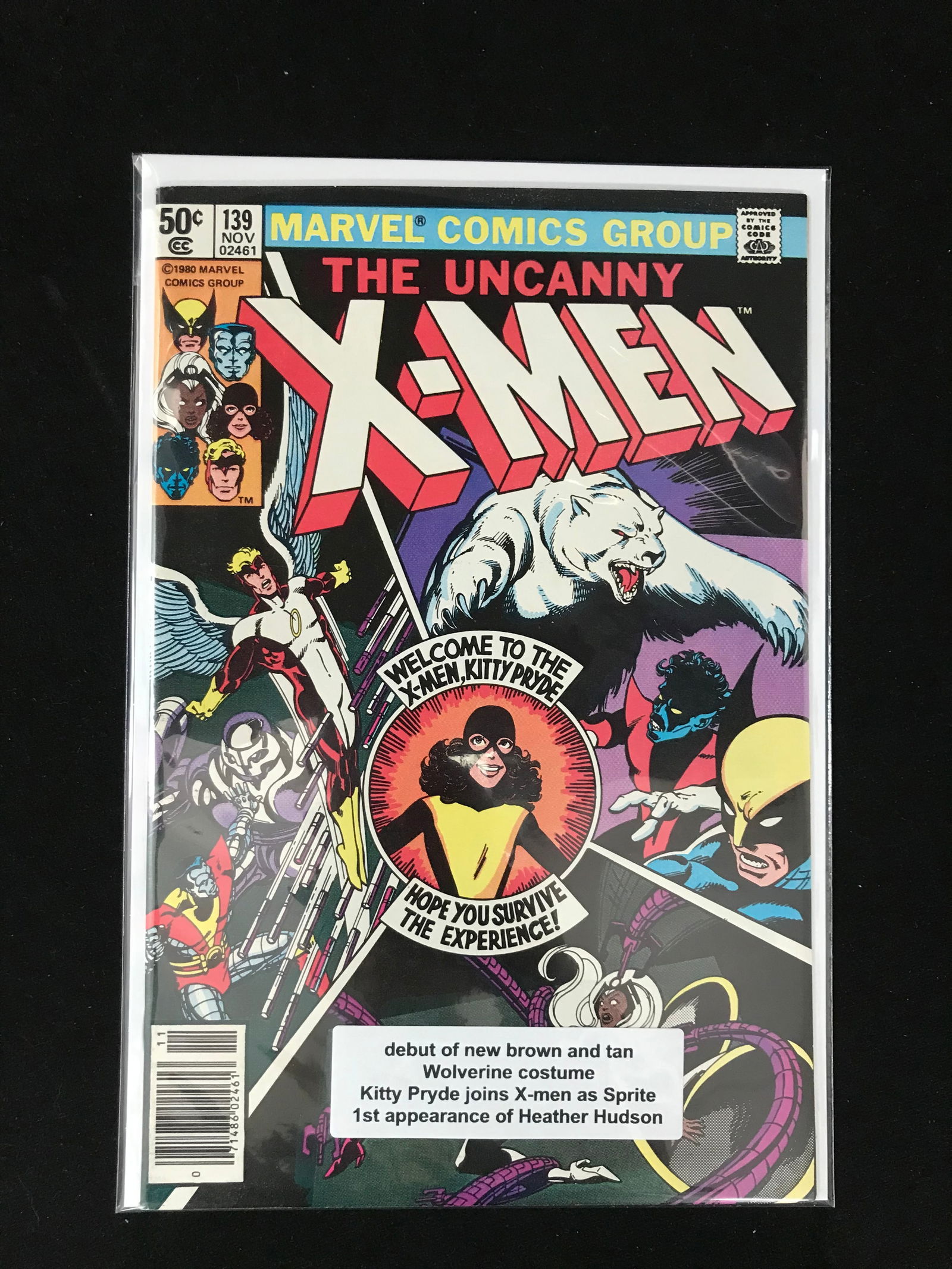 MARVEL COMICS NO.139 THE UNCANNY X-MEN: Prices are in Canadian dollars