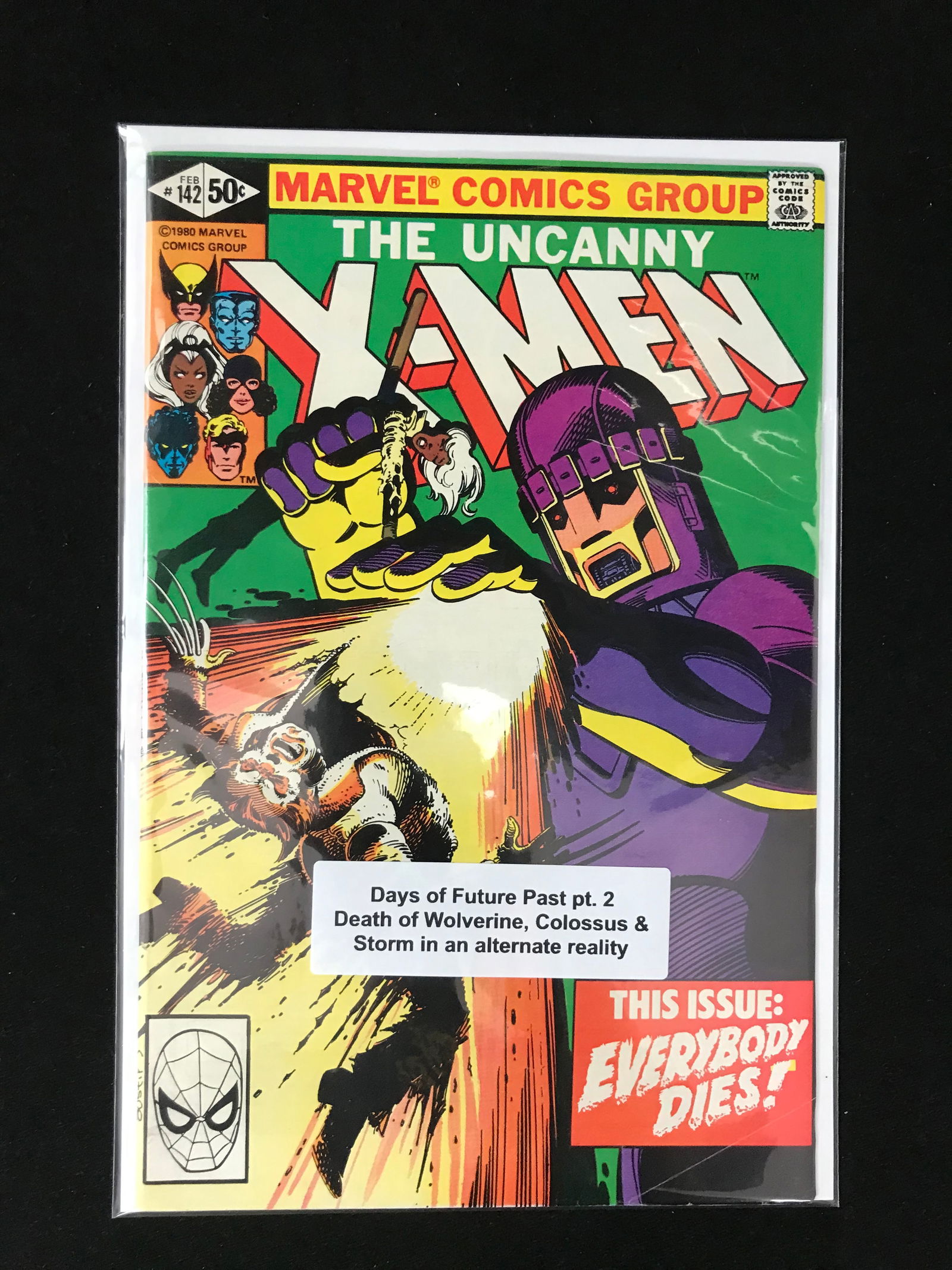 MARVEL COMICS NO.142 THE UNCANNY X-MEN (1 of 1)