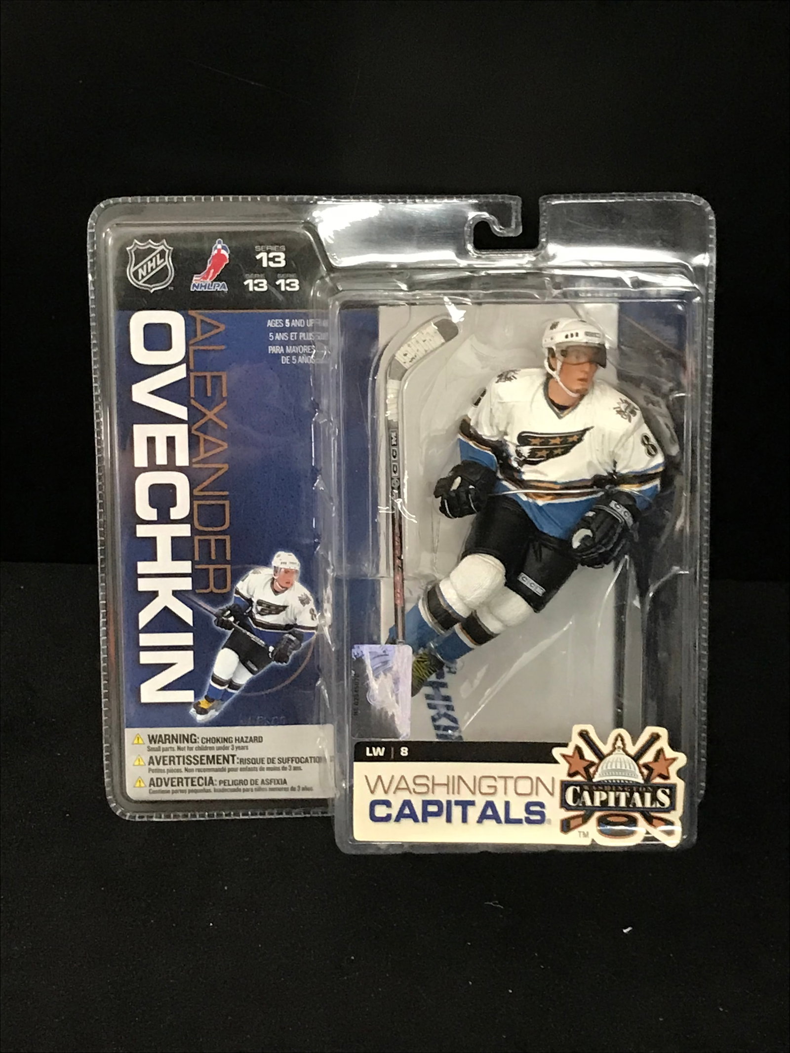 NEW IN BOX ALEXANDER OVECHKIN MCFARLANE FIGURE: Prices are in Canadian dollars