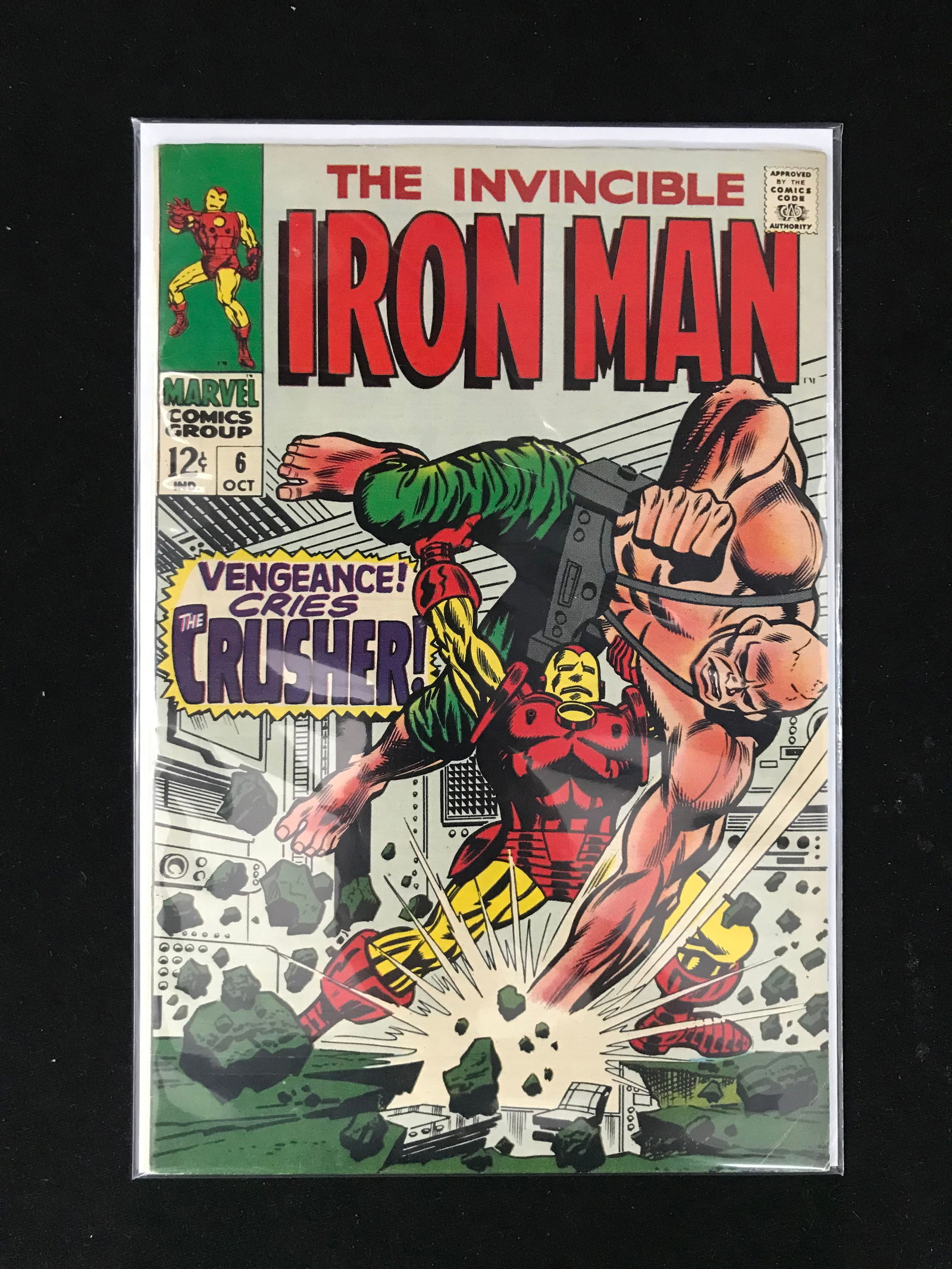 MARVEL COMICS NO.6 THE INVINCIBLE IRON MAN (1 of 1)