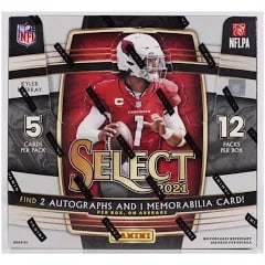 SEALED 2021 PANINI SELECT FOOTBALL HOBBY BOX (1 of 1)