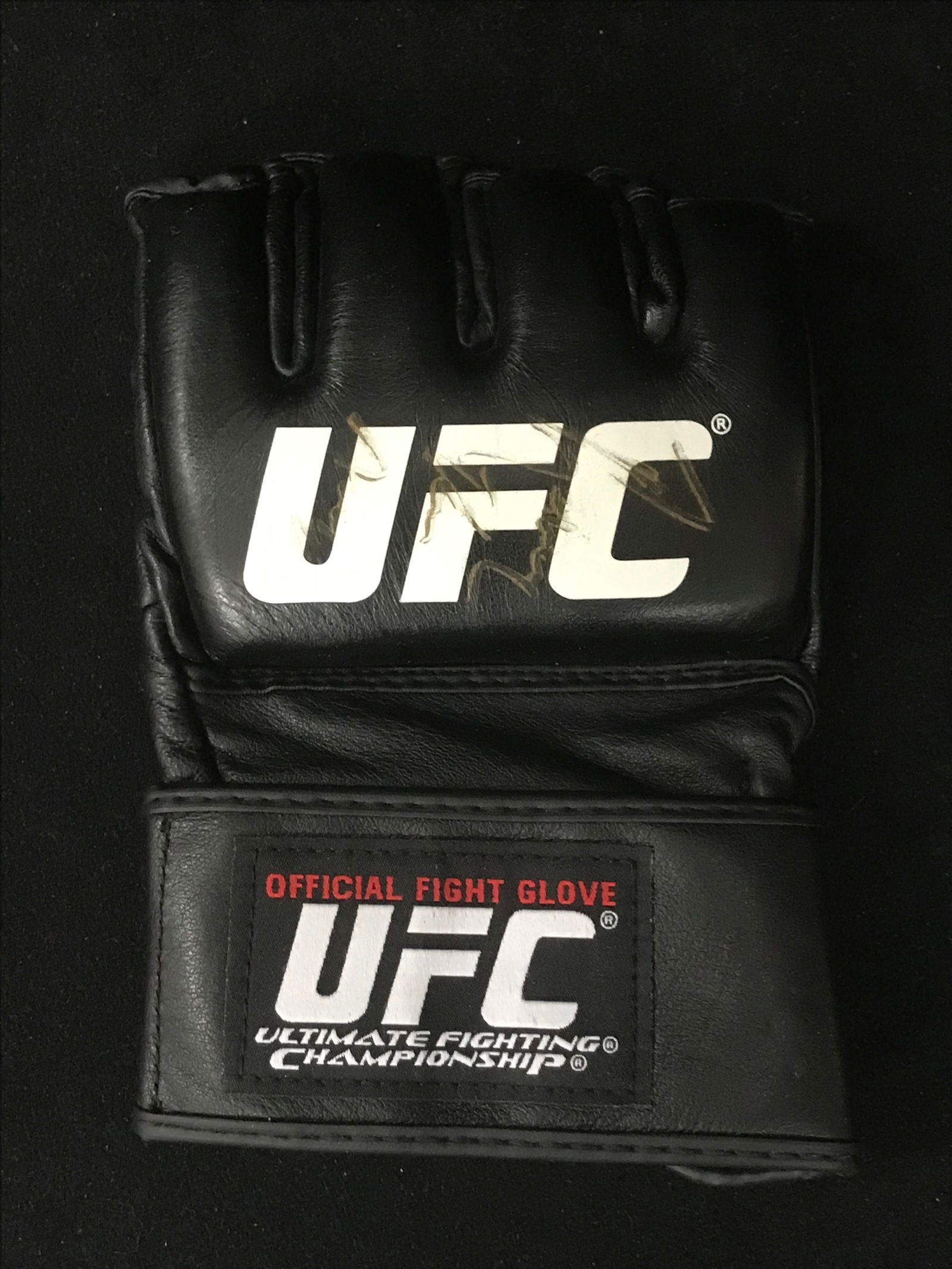 RAPHAEL DOS SANJOS SIGNED UFC FIGHT GLOVE (GCG HOLO): Prices are in Canadian dollars