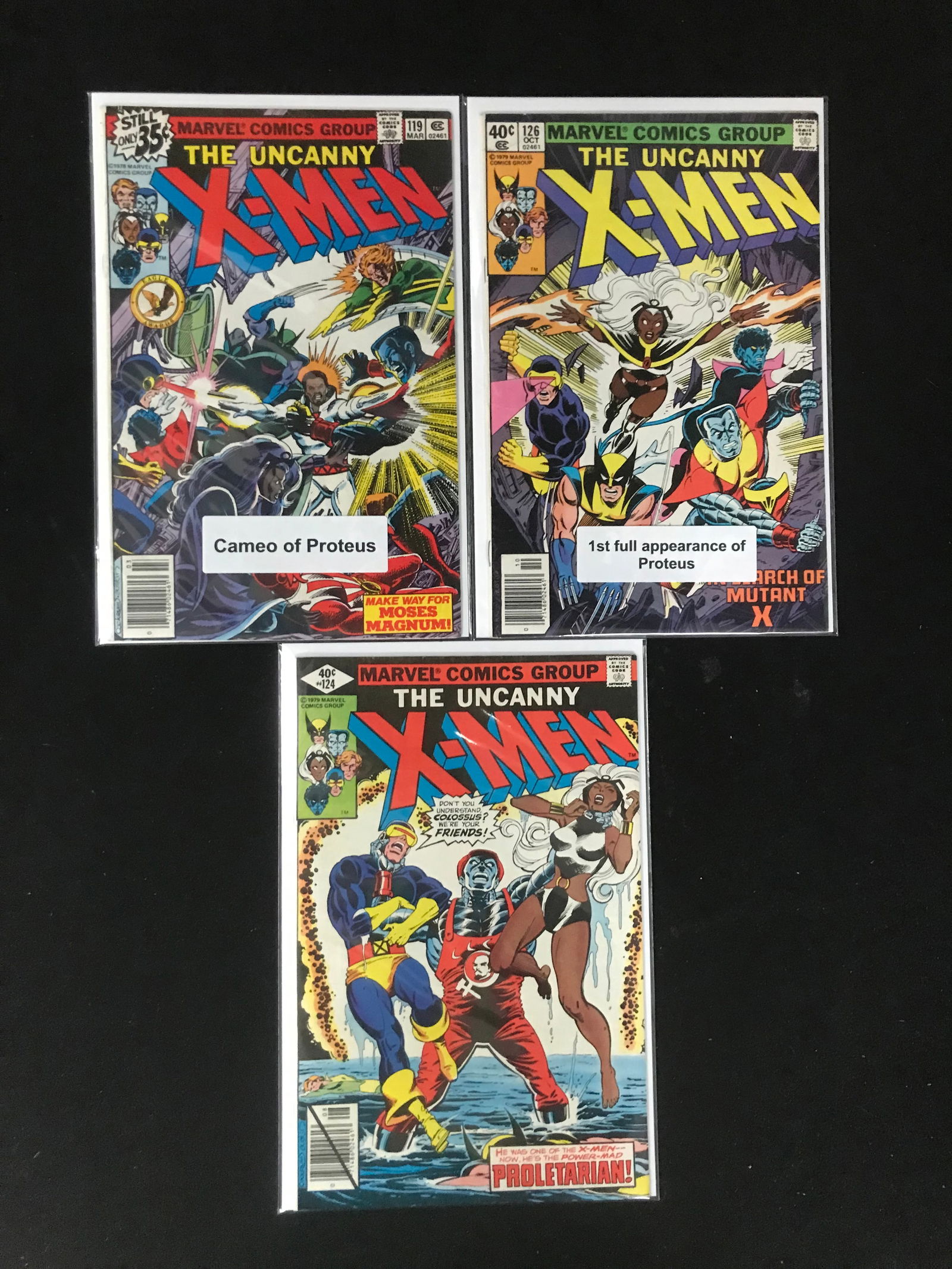 MARVEL COMICS THE UNCANNY X-MEN KEY ISSUE COMIC BOOK LOT (1 of 1)