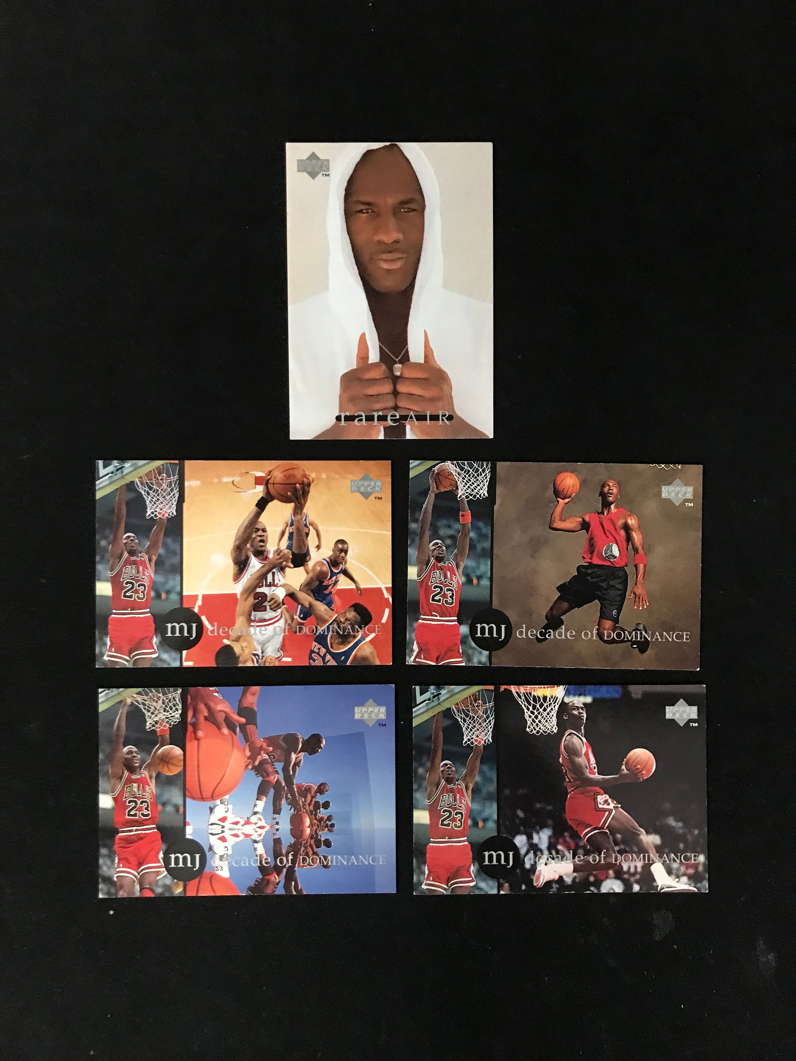 MICHAEL JORDAN UPPER DECK BASKETBALL INSERT CARD LOT (1 of 1)