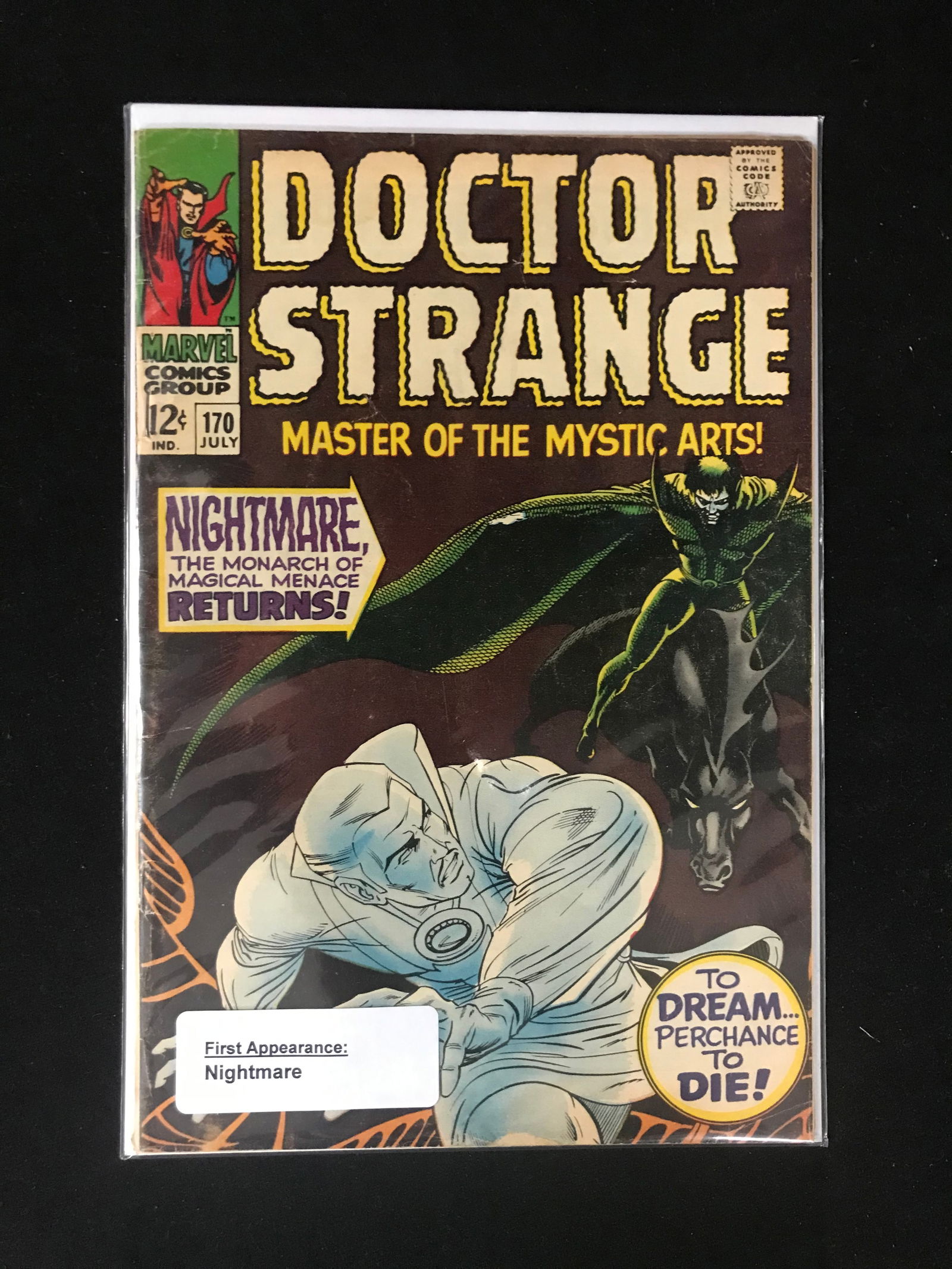 MARVEL COMICS DOCTOR STRANGE NO.170 (1 of 1)