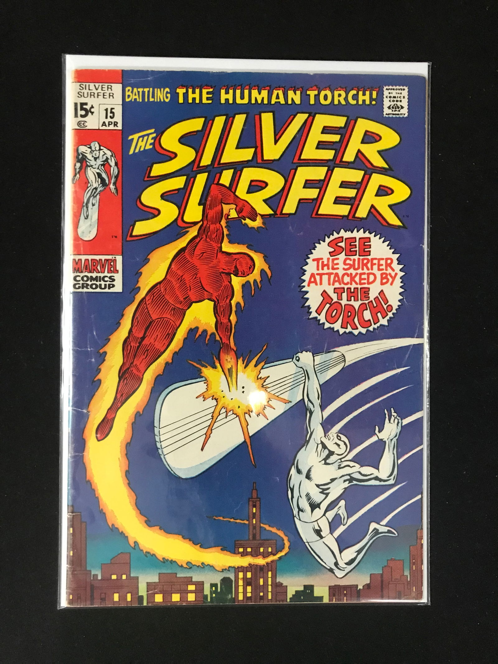 MARVEL COMICS THE SILVER SURFER NO.10 (1 of 1)