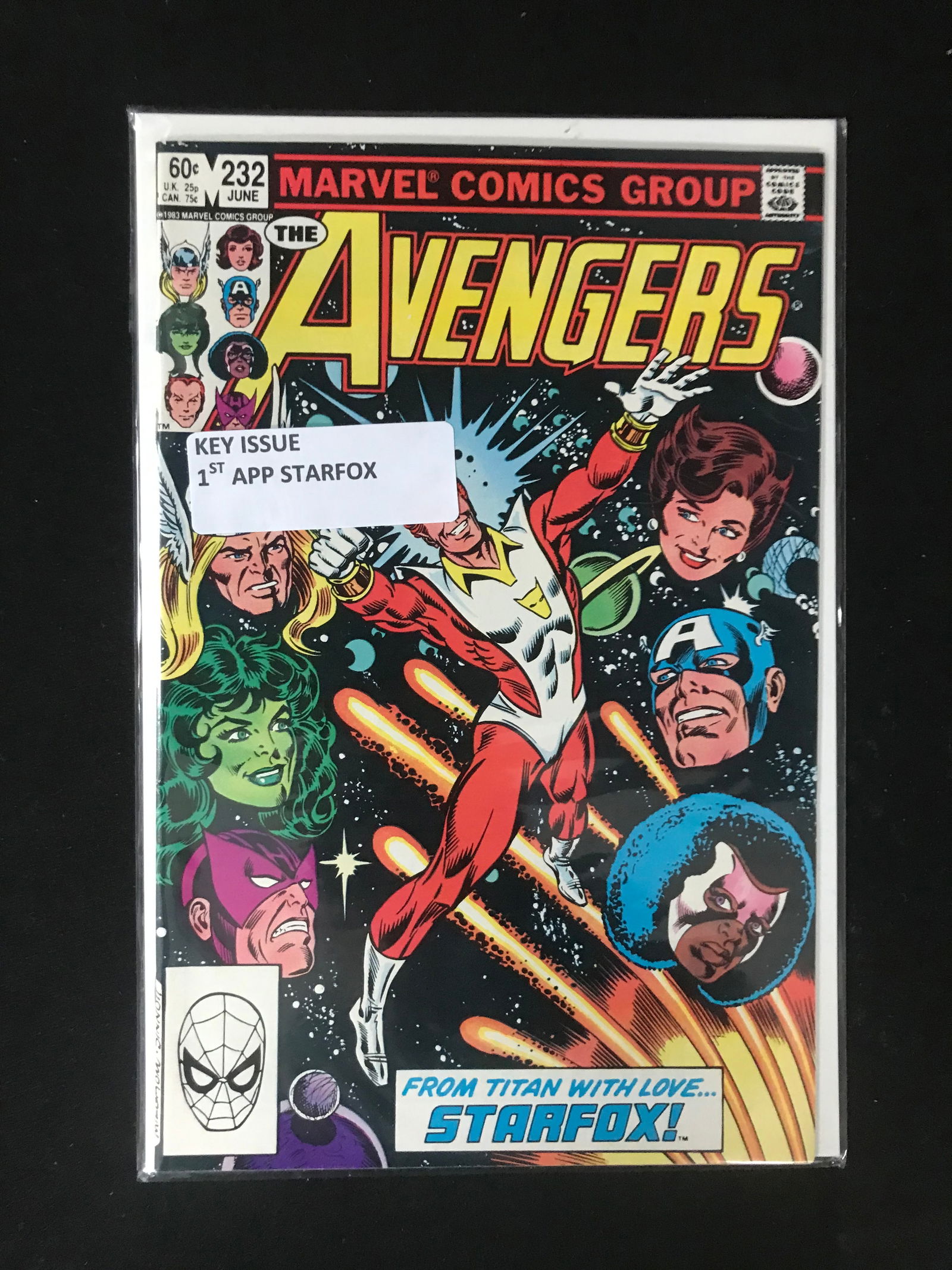 MARVEL COMICS THE AVENGERS NO.232 (1 of 1)