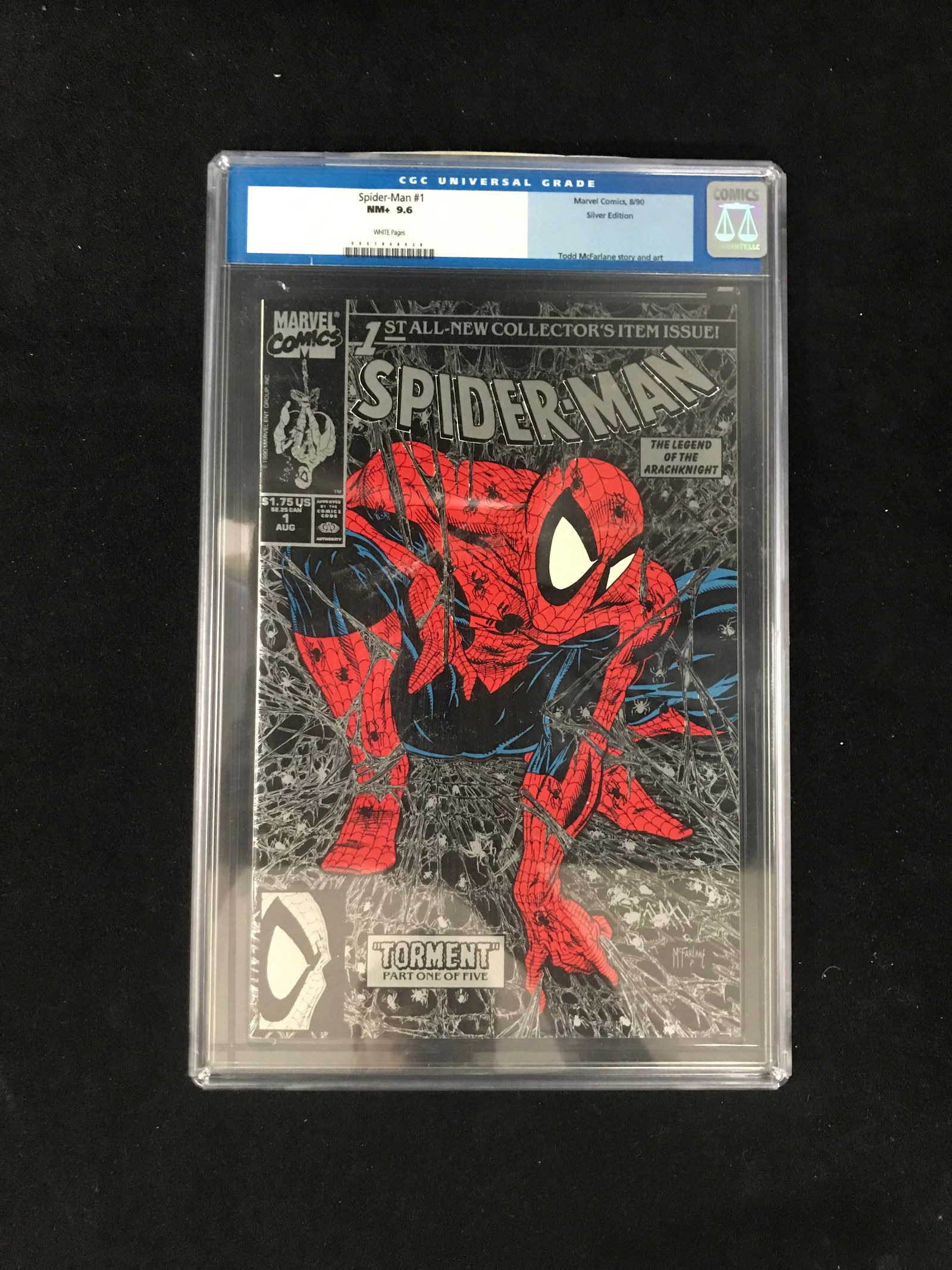 MARVEL COMICS SPIDERMAN NO.1 CGC GRADED 9.6 (1 of 1)