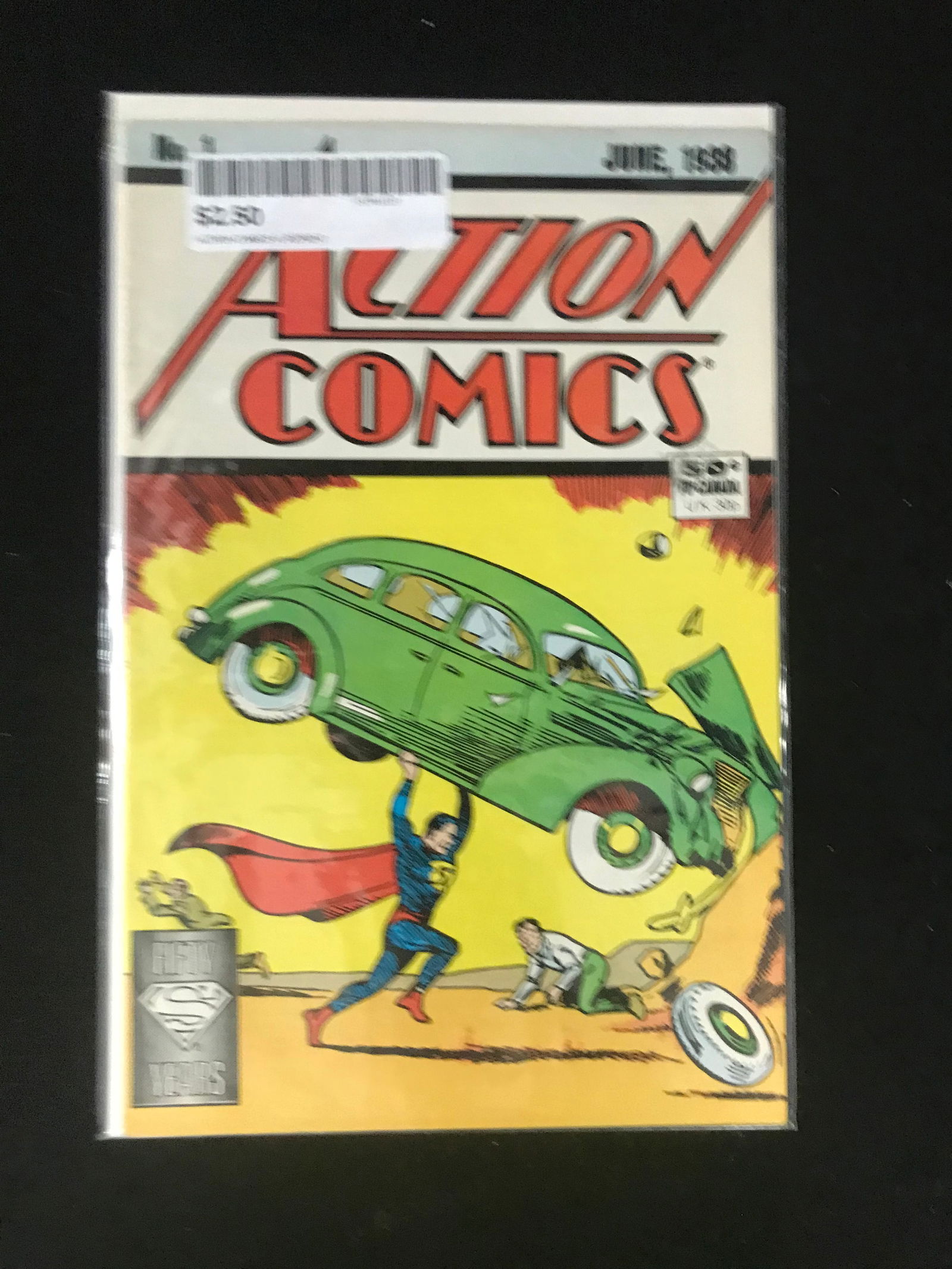 DC COMICS ACTION COMICS NO.1 REPRINT (1 of 1)