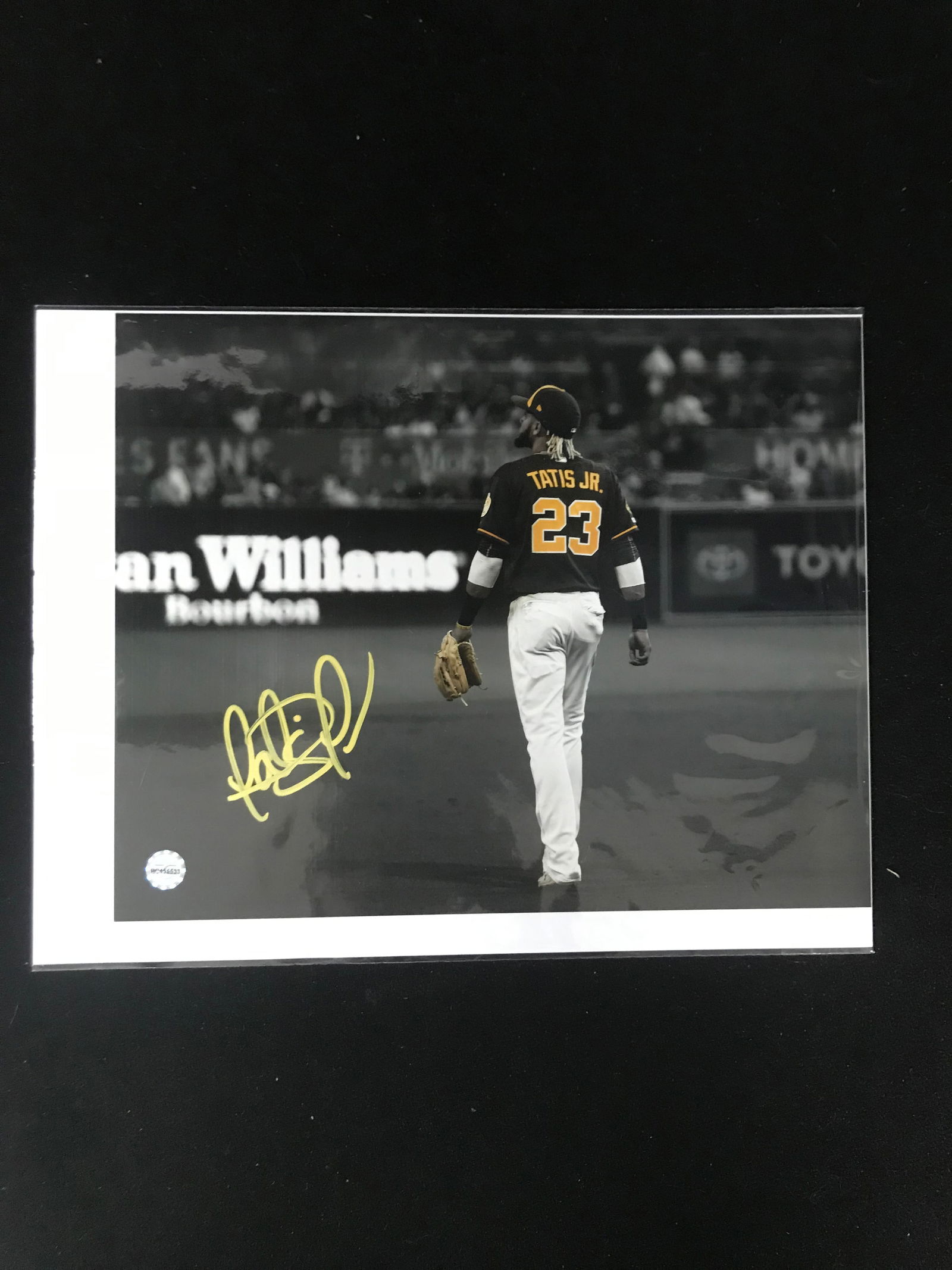 FERNANDO TATIS JR. SIGNED SAN DIEGO PADRES 8 X 10 (PRO CERT COA) (1 of 2)