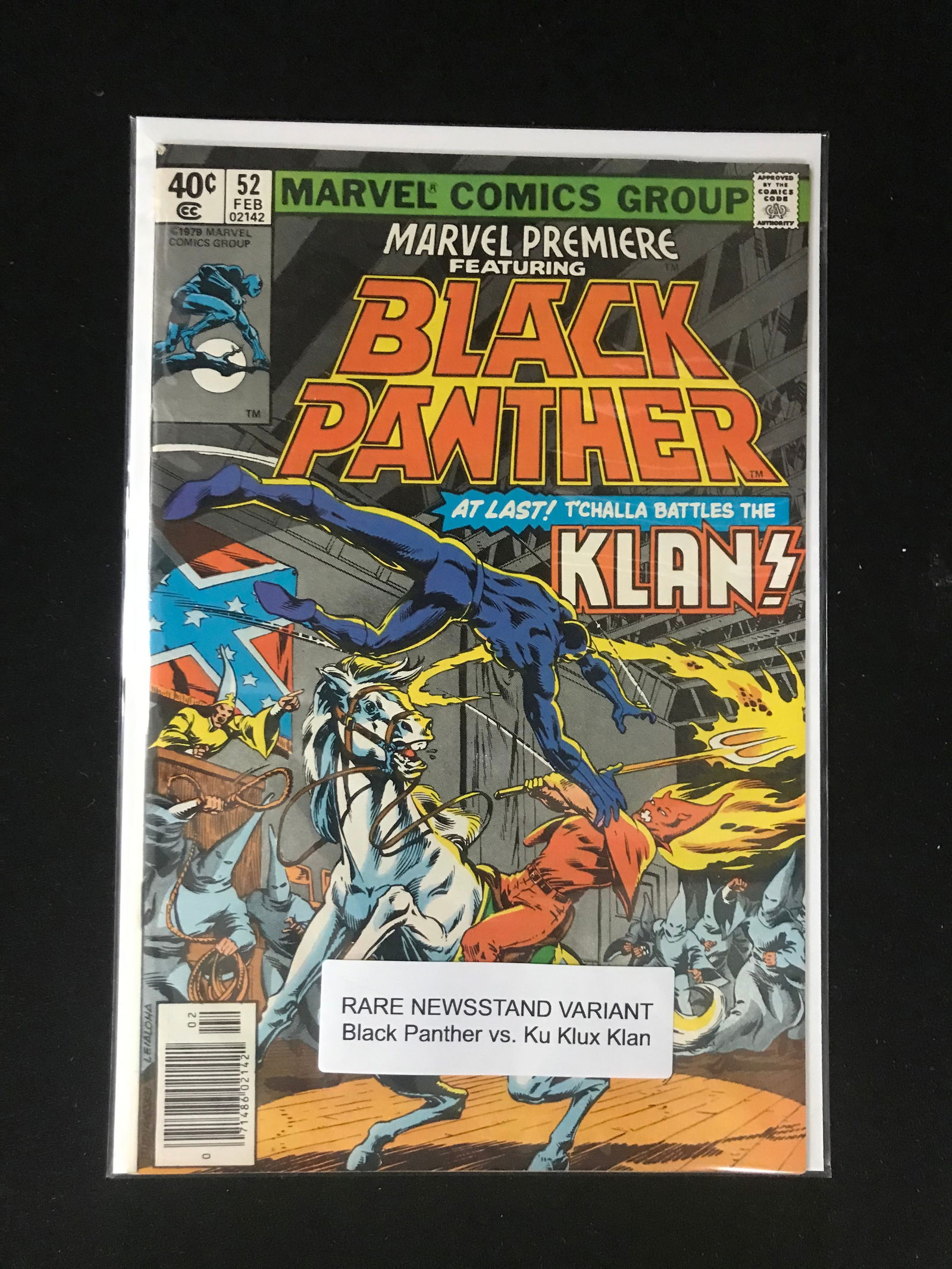MARVEL COMICS MARVEL PREMIERE NO.52 (1 of 1)