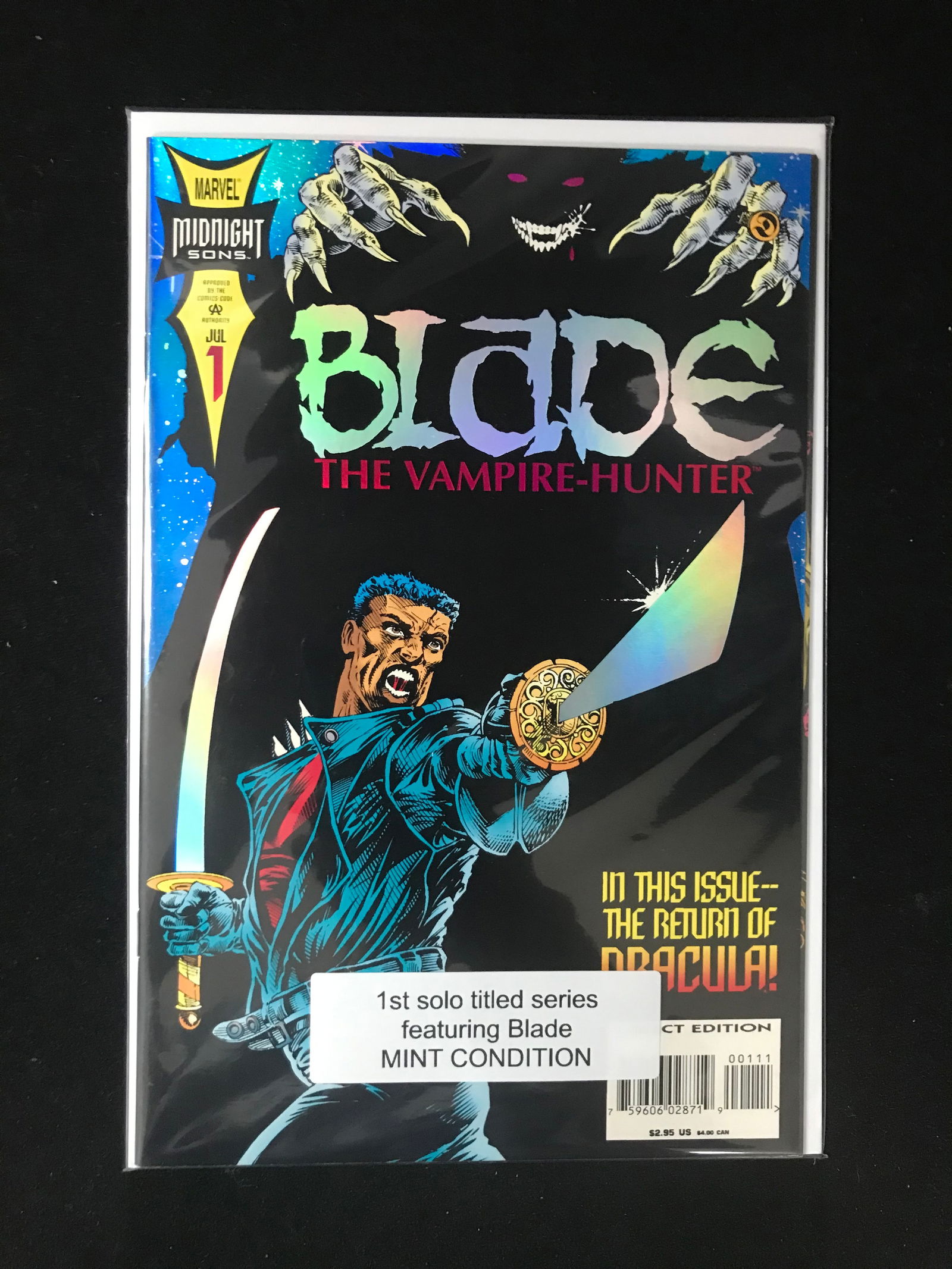 MARVEL COMICS BLADE NO.1 (1 of 1)