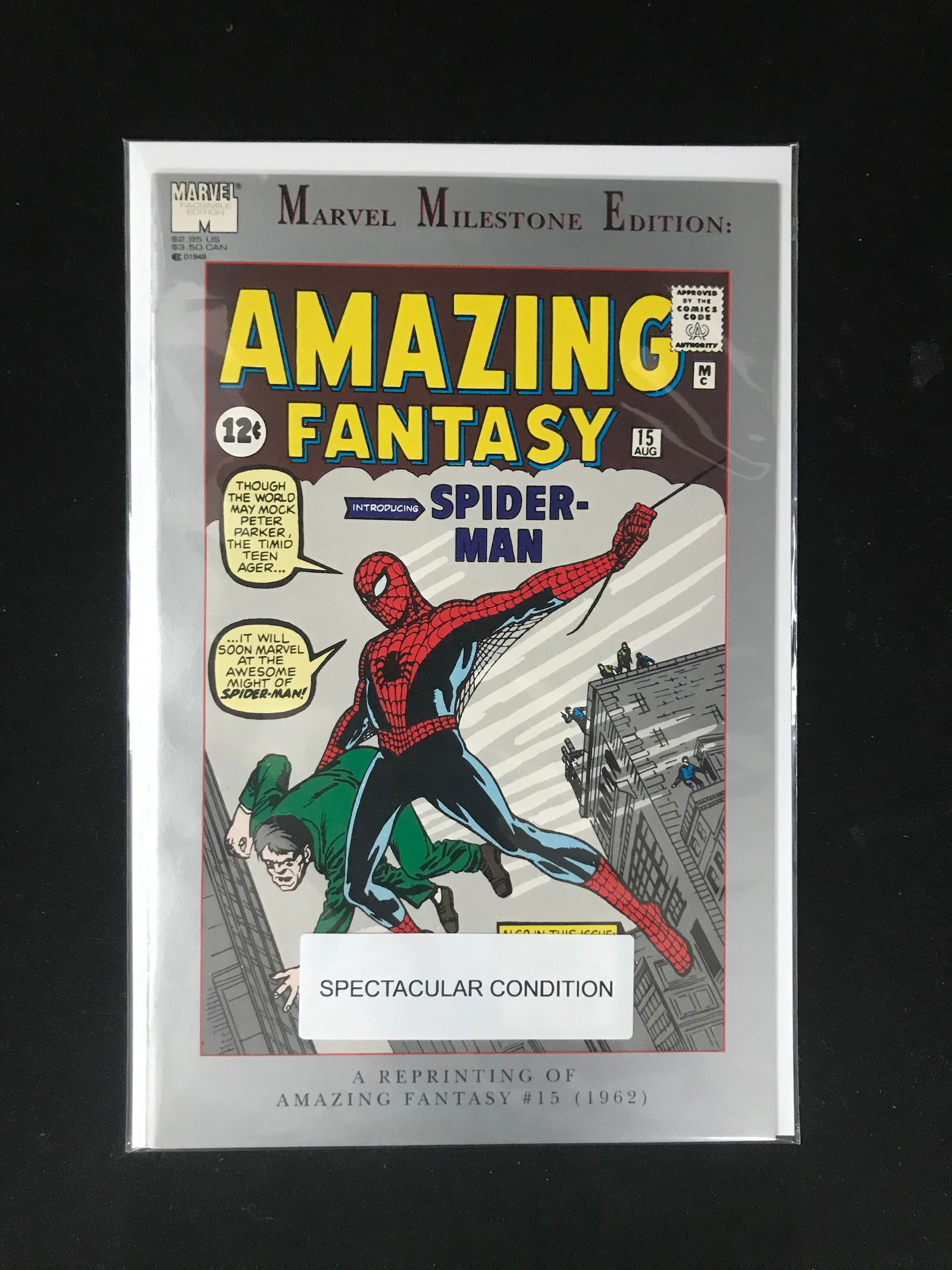 MARVEL COMICS AMAZING FANTASY NO.15 MILESTONE EDITION (1 of 1)