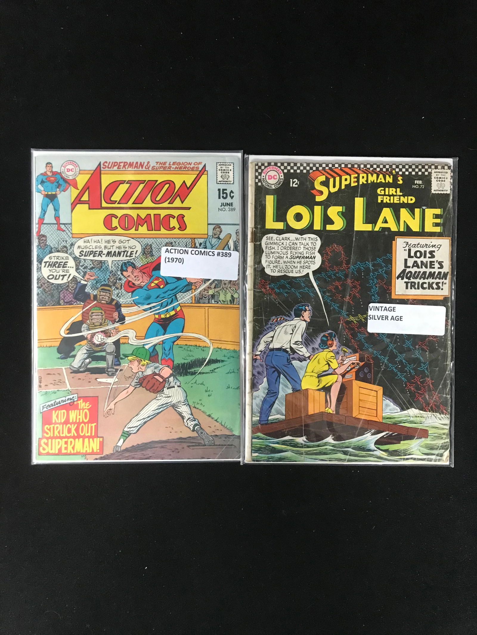 SILVER AGE SUPERMAN DC COMICS LOT (1 of 1)