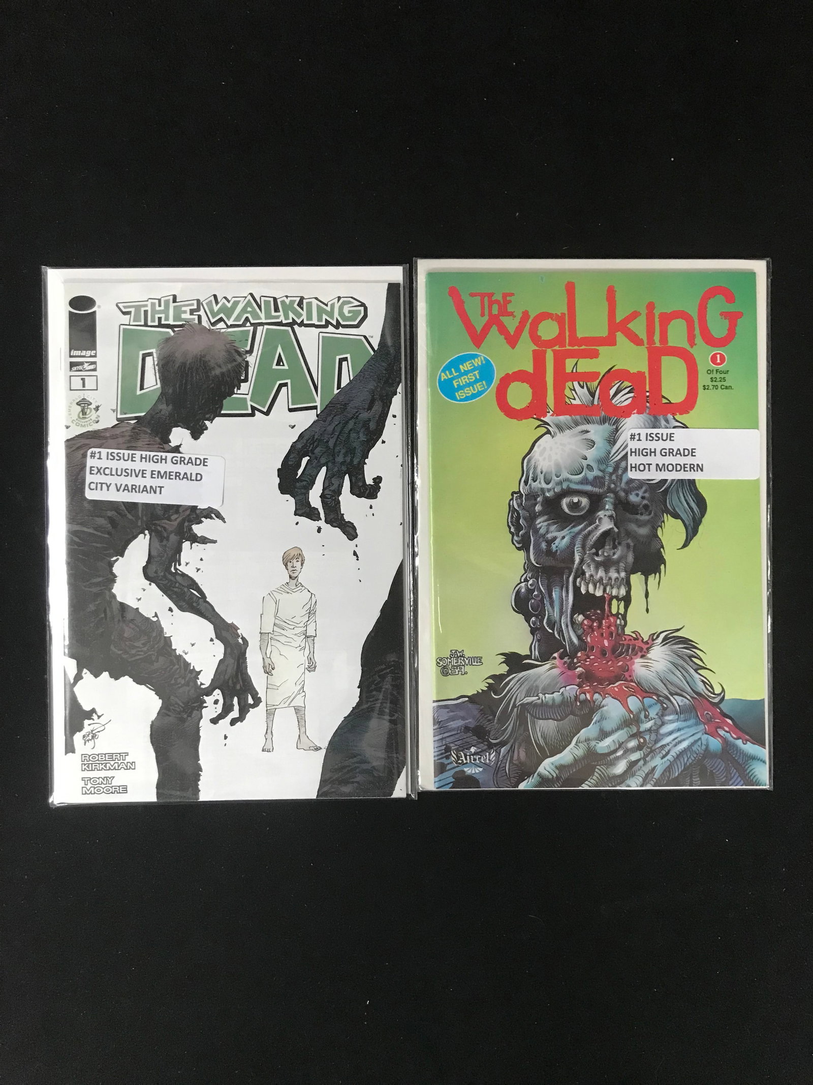 WALKING DEAD COMIC LOT: Prices are in Canadian dollars