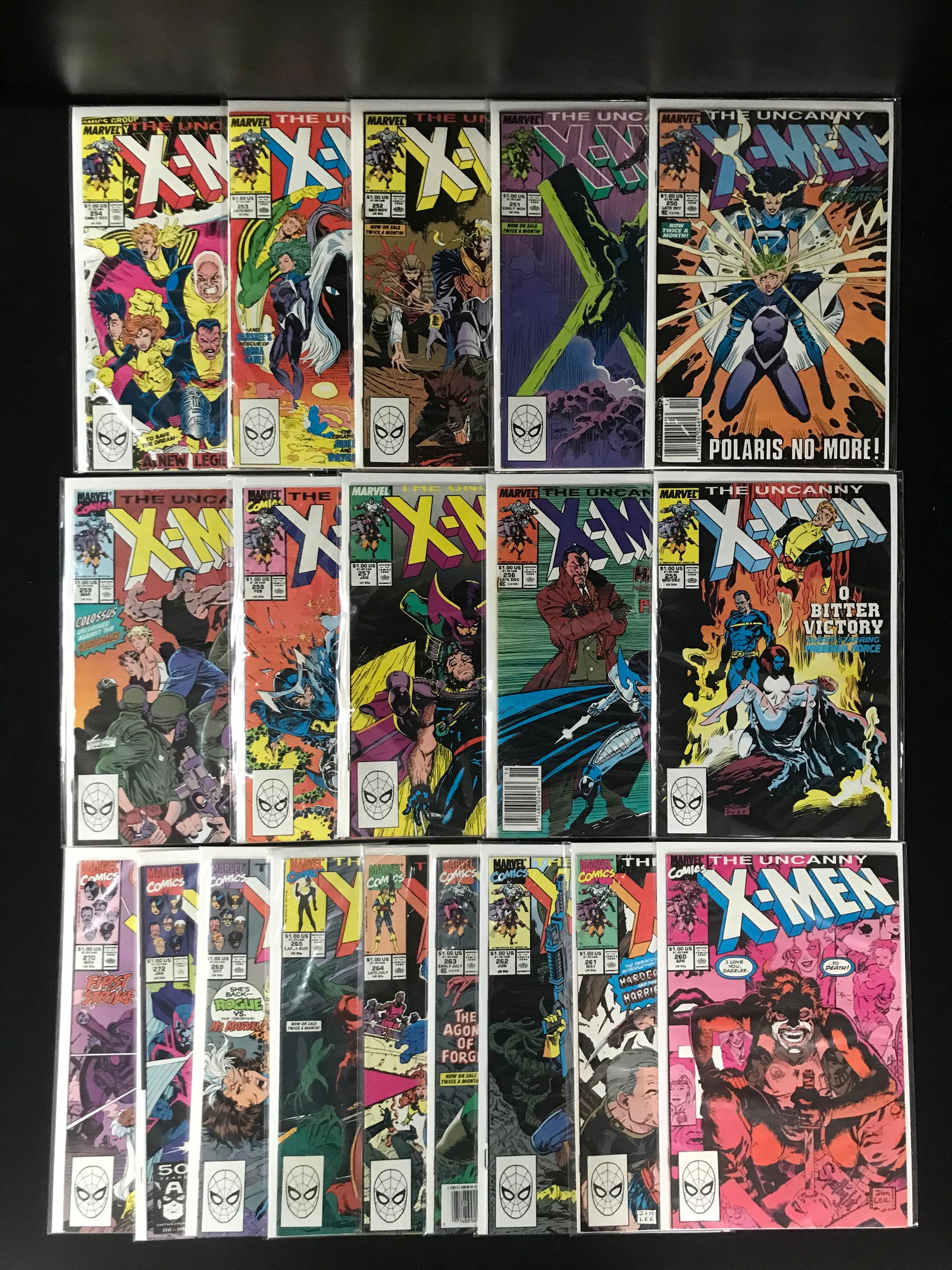 MARVEL COMICS UNCANNY XMEN LOT OF 19 (1 of 1)