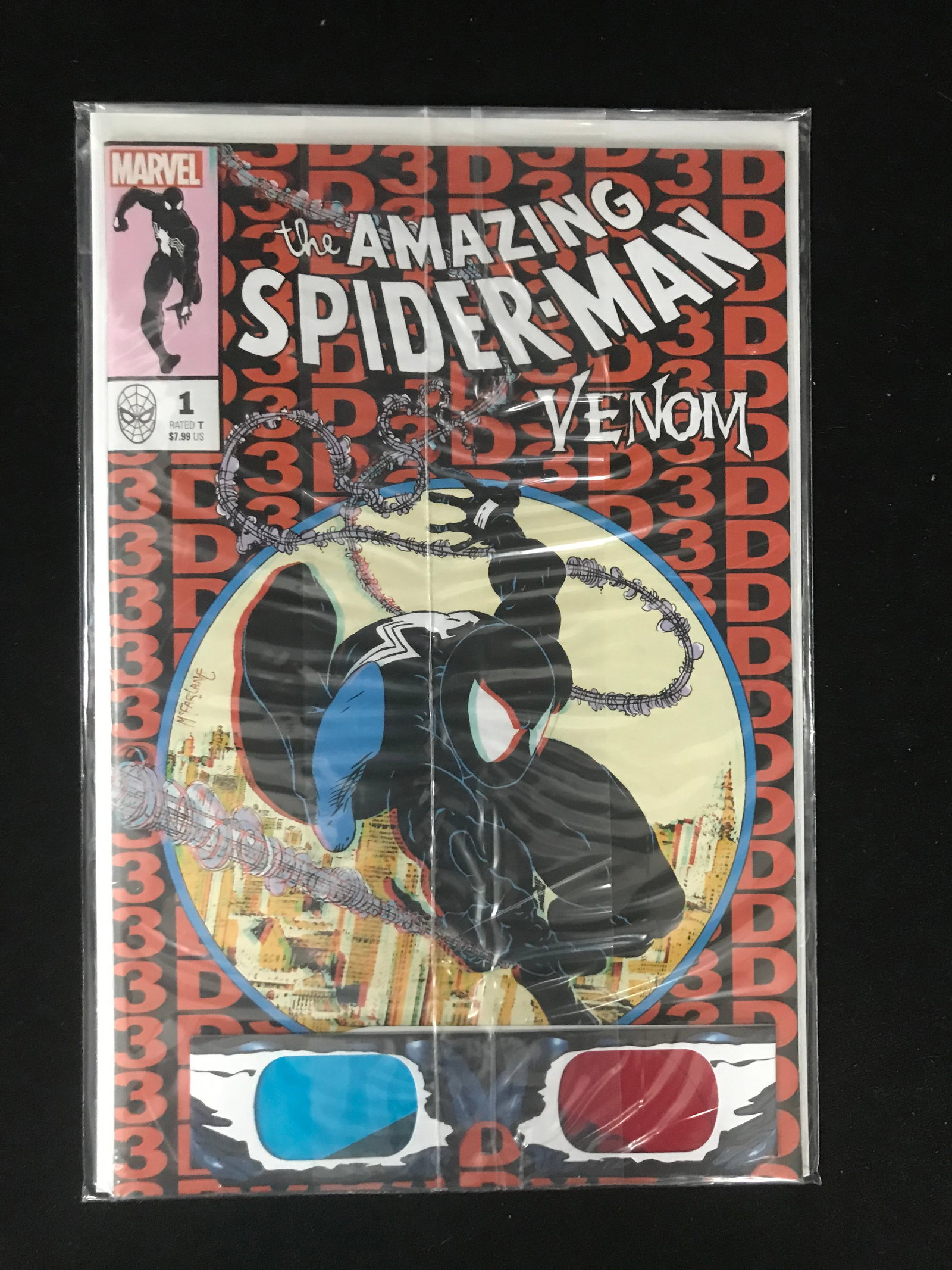 MARVEL COMICS THE AMAZING SPIDRMAN VENOM 3D NO.1: Prices are in Canadian dollars