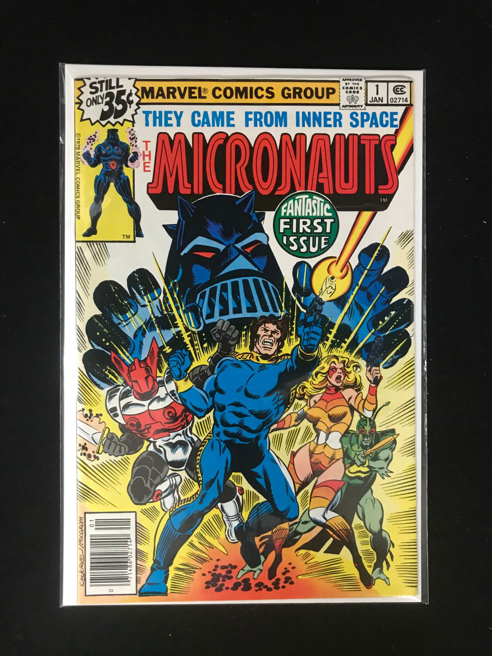 MARVEL COMICS MICRONAUTS NO.1 (1 of 1)