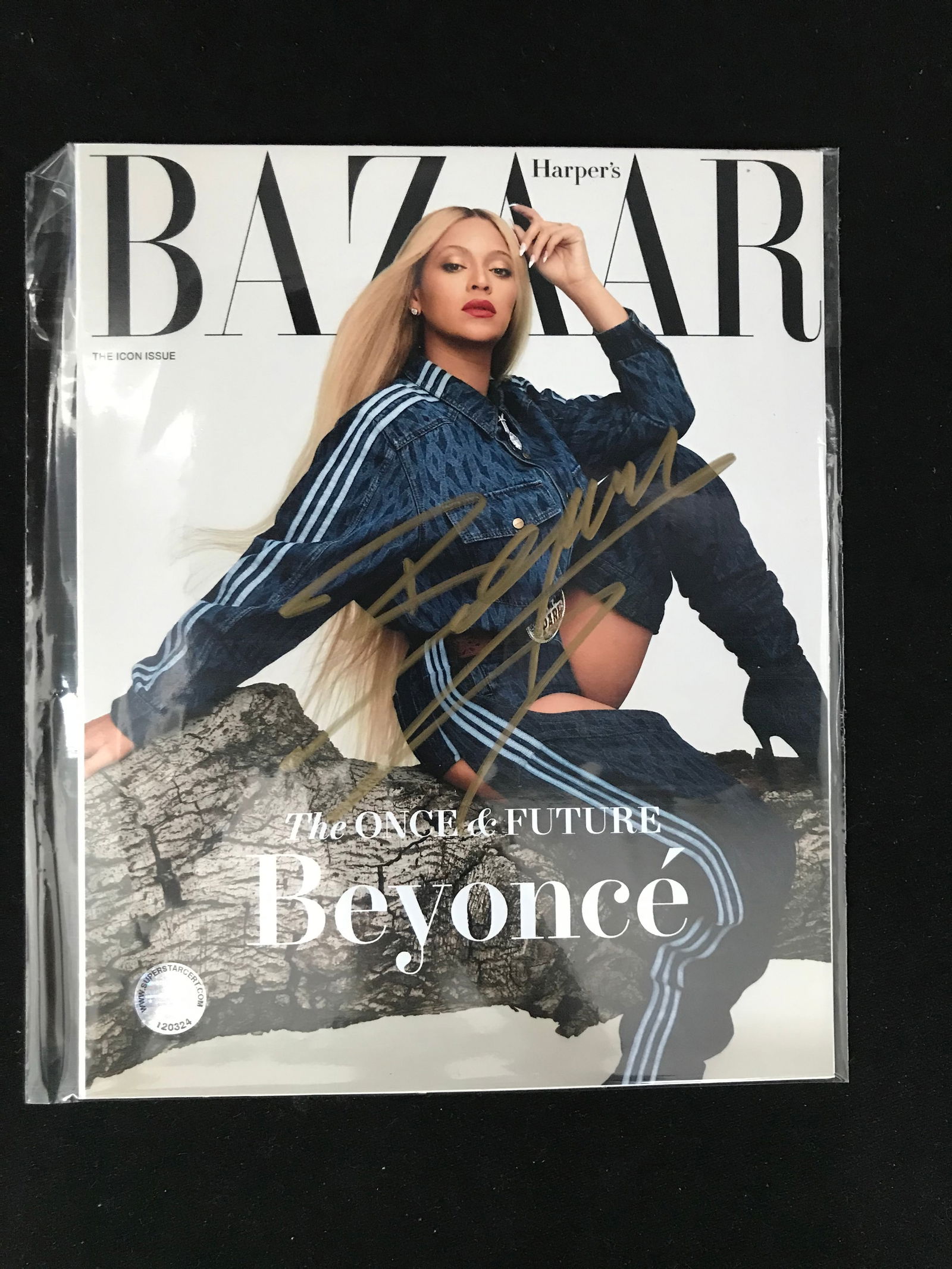 BEYONCE SIGNED 8X10 PHOTO SUPER STAR COA (1 of 2)