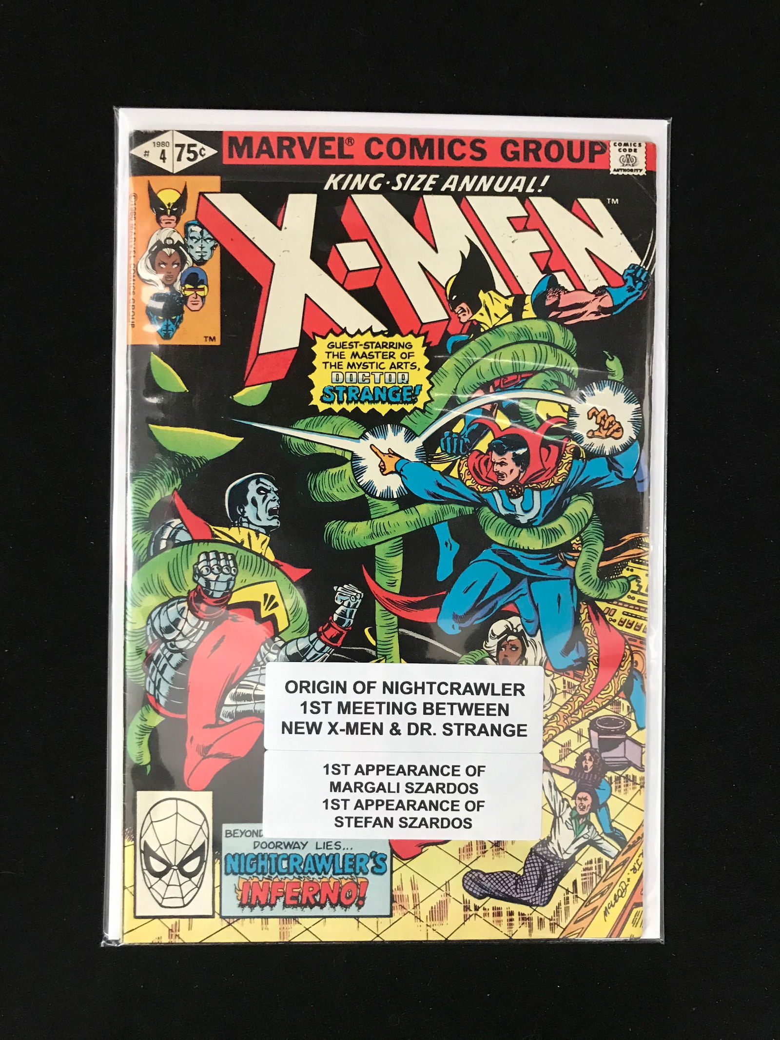 MARVEL COMICS NO.4 X-MEN KING SIZE ANNUAL (1 of 1)