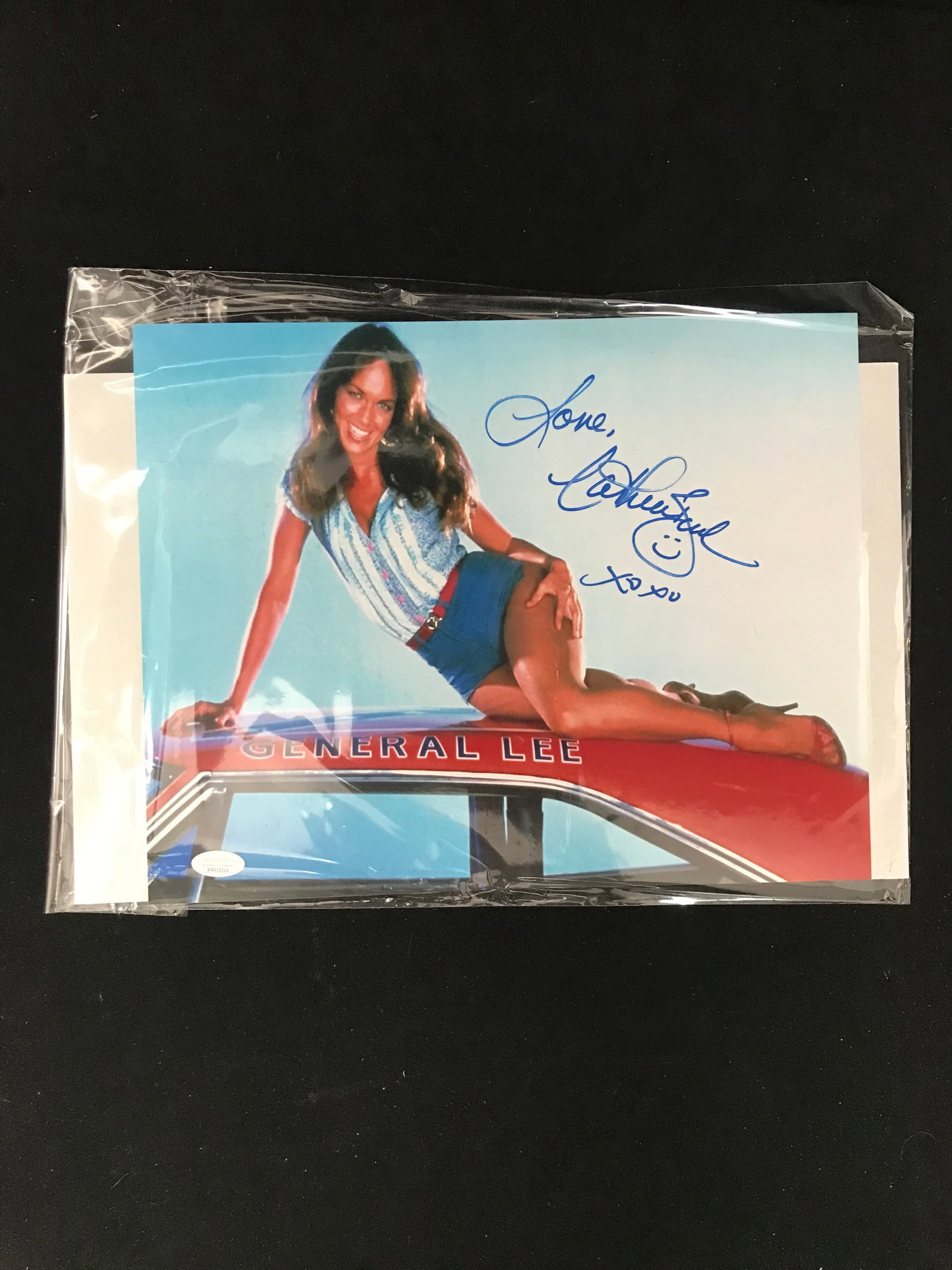 CATHERINE BACH (Daisy Duke on The Dukes of Hazzard) Signed 8x10 Photo JSA COA: Prices are in Canadian dollars