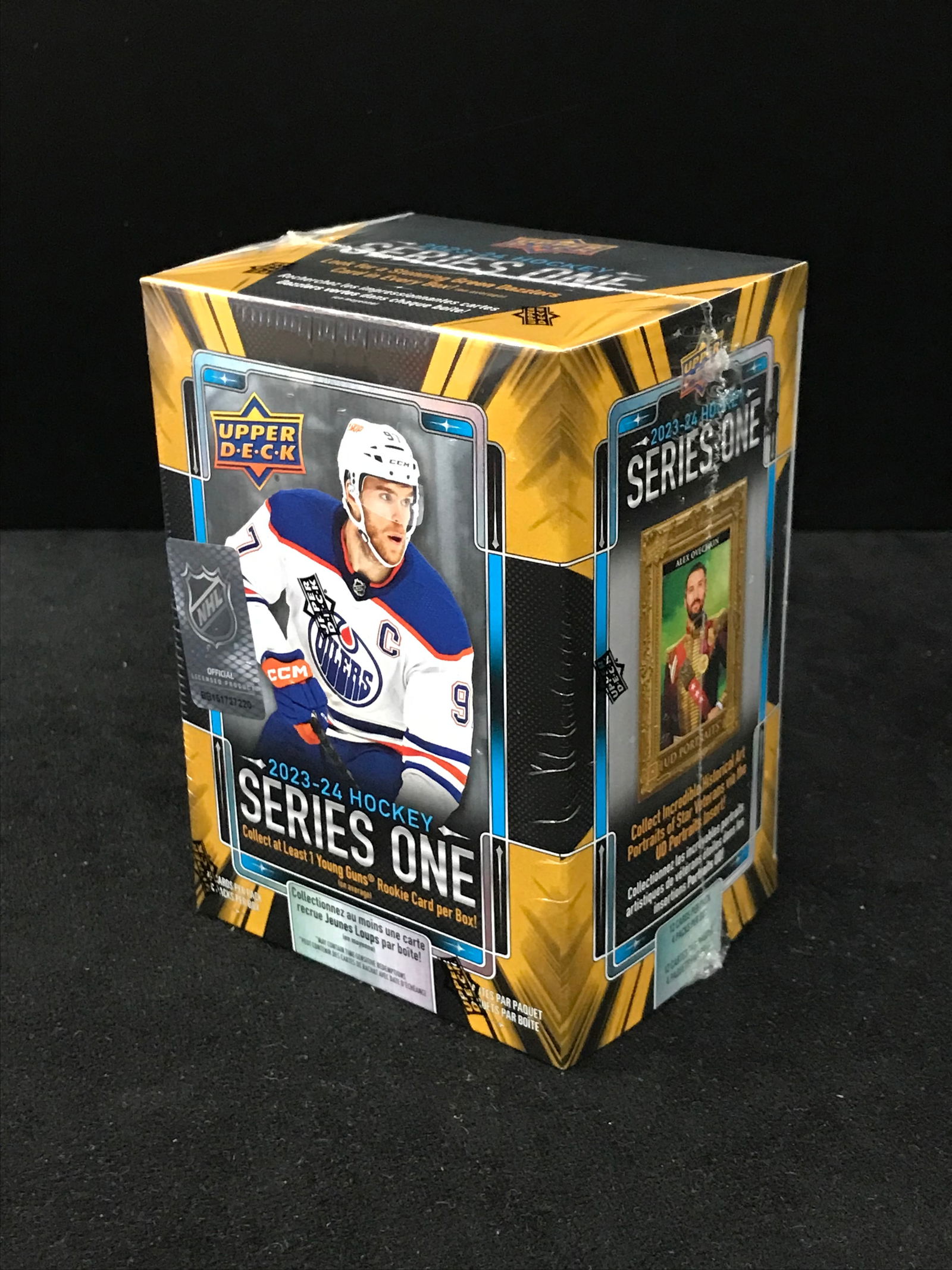 SEALED 2023-24 UPPER DECK SERIES ONE BLASTER BOX (1 of 1)