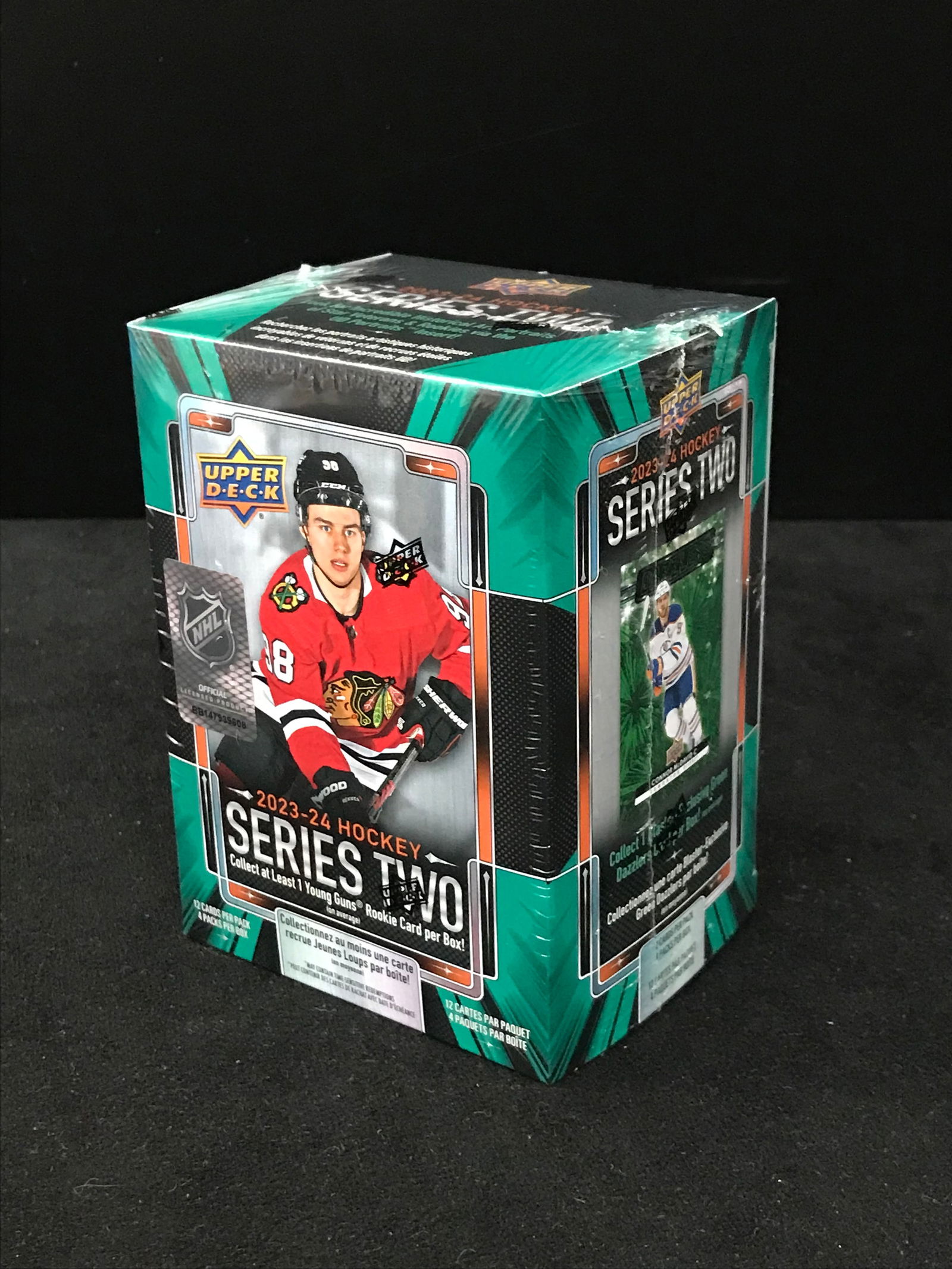 SEALED 2023-24 UPPER DECK SERIES TWO BLASTER BOX (1 of 1)