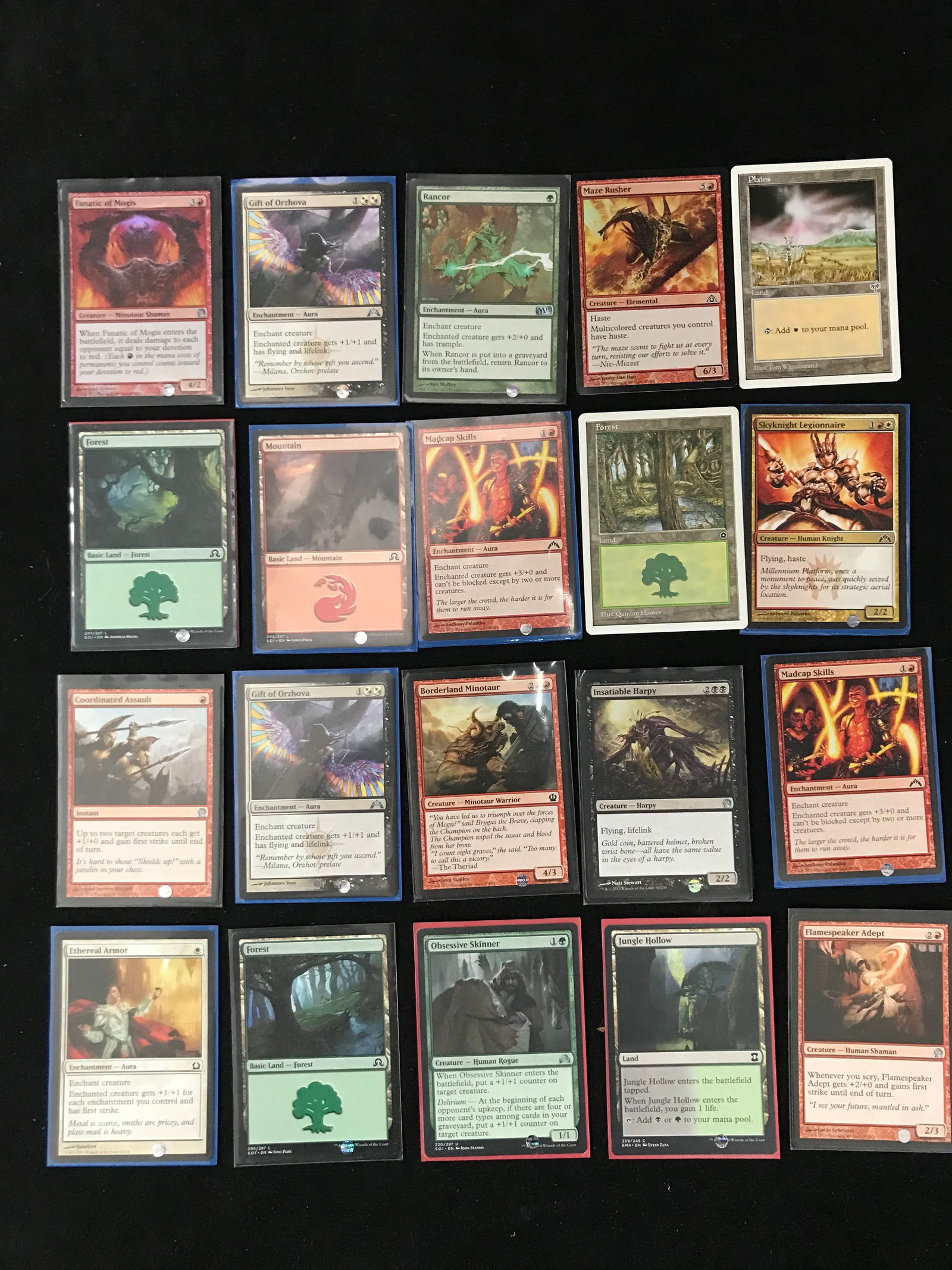 MAGIC THE GATHERING CARD LOT: Prices are in Canadian dollars