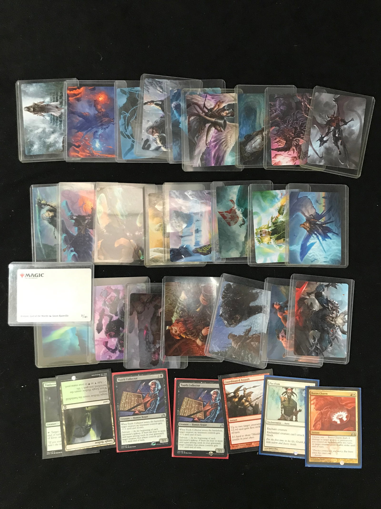 MAGIC THE GATHERING CARD LOT: Prices are in Canadian dollars