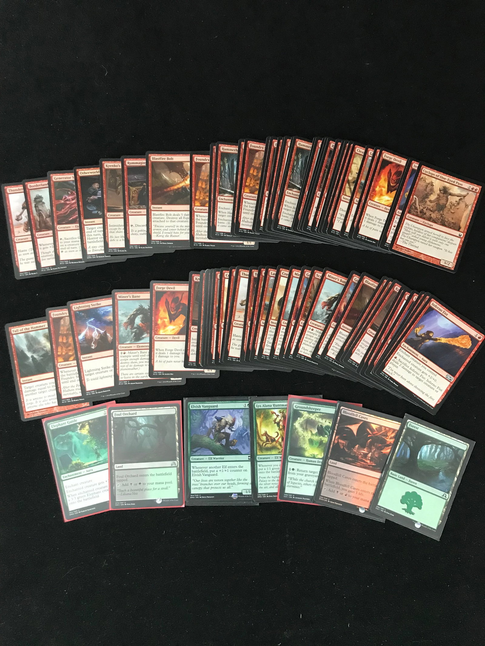 MAGIC THE GATHERING CARD LOT: Prices are in Canadian dollars
