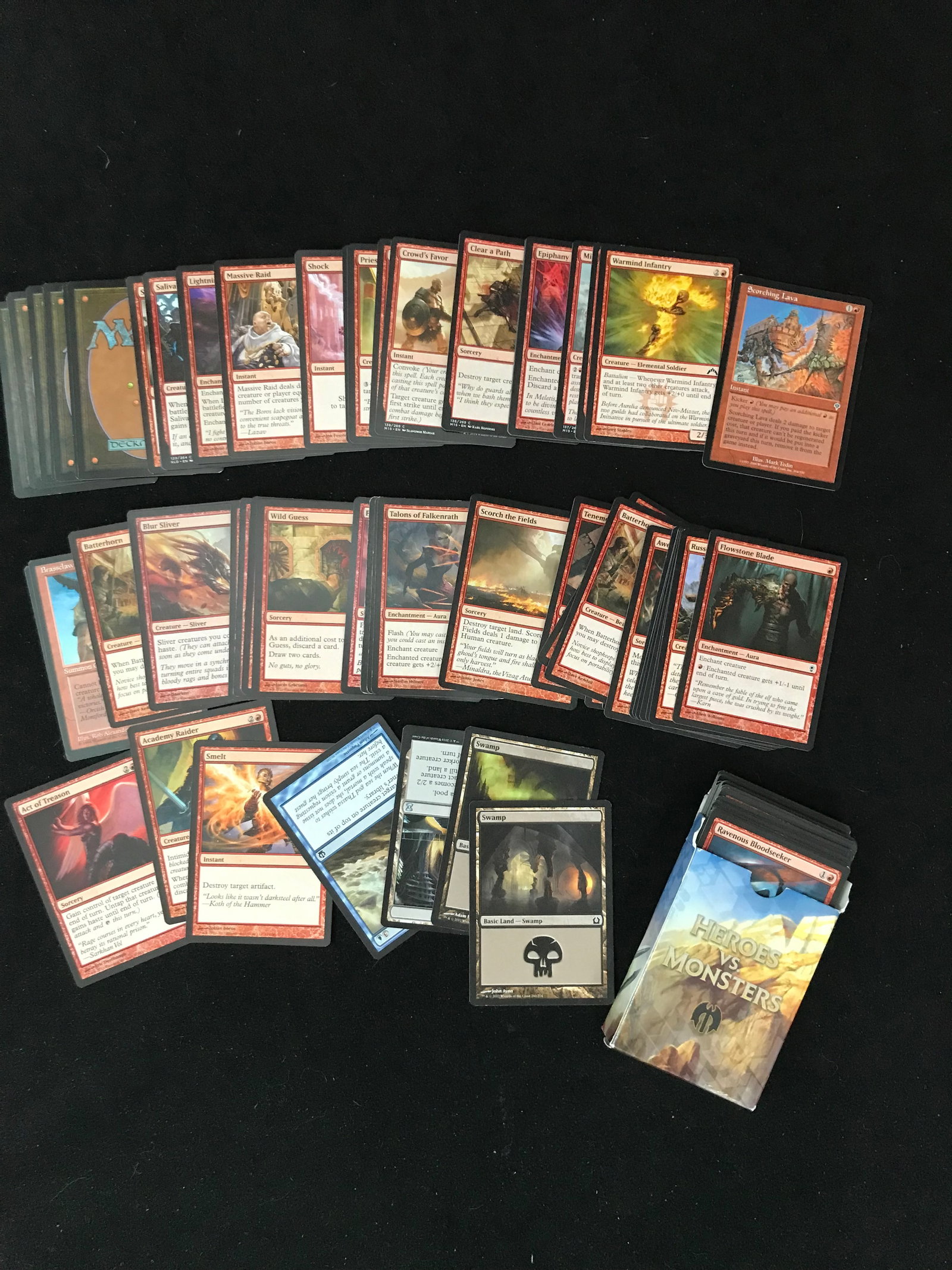 MAGIC THE GATHERING CARD LOT: Prices are in Canadian dollars