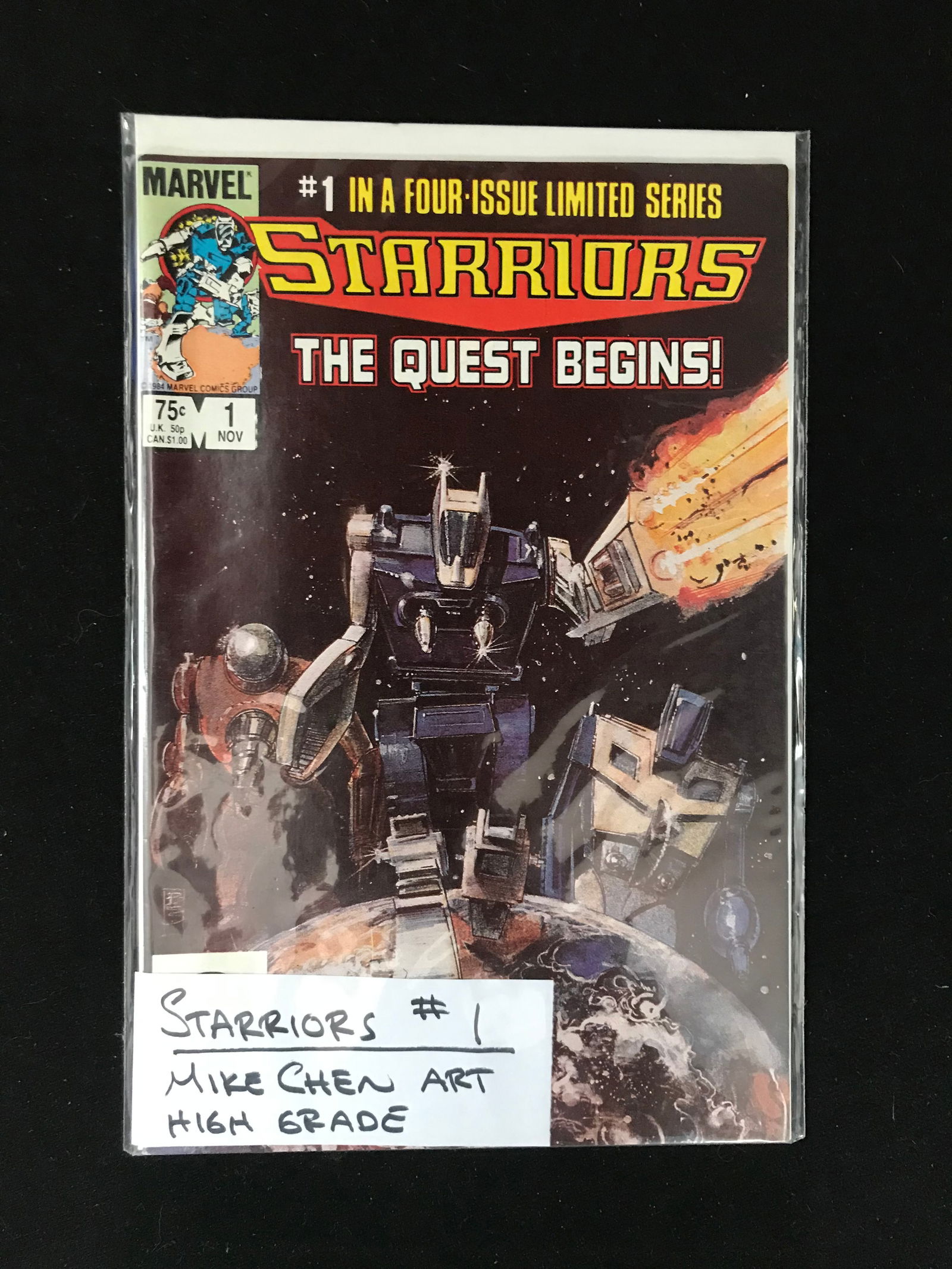 MARVEL COMICS NO.1 STARRIORS (1 of 1)