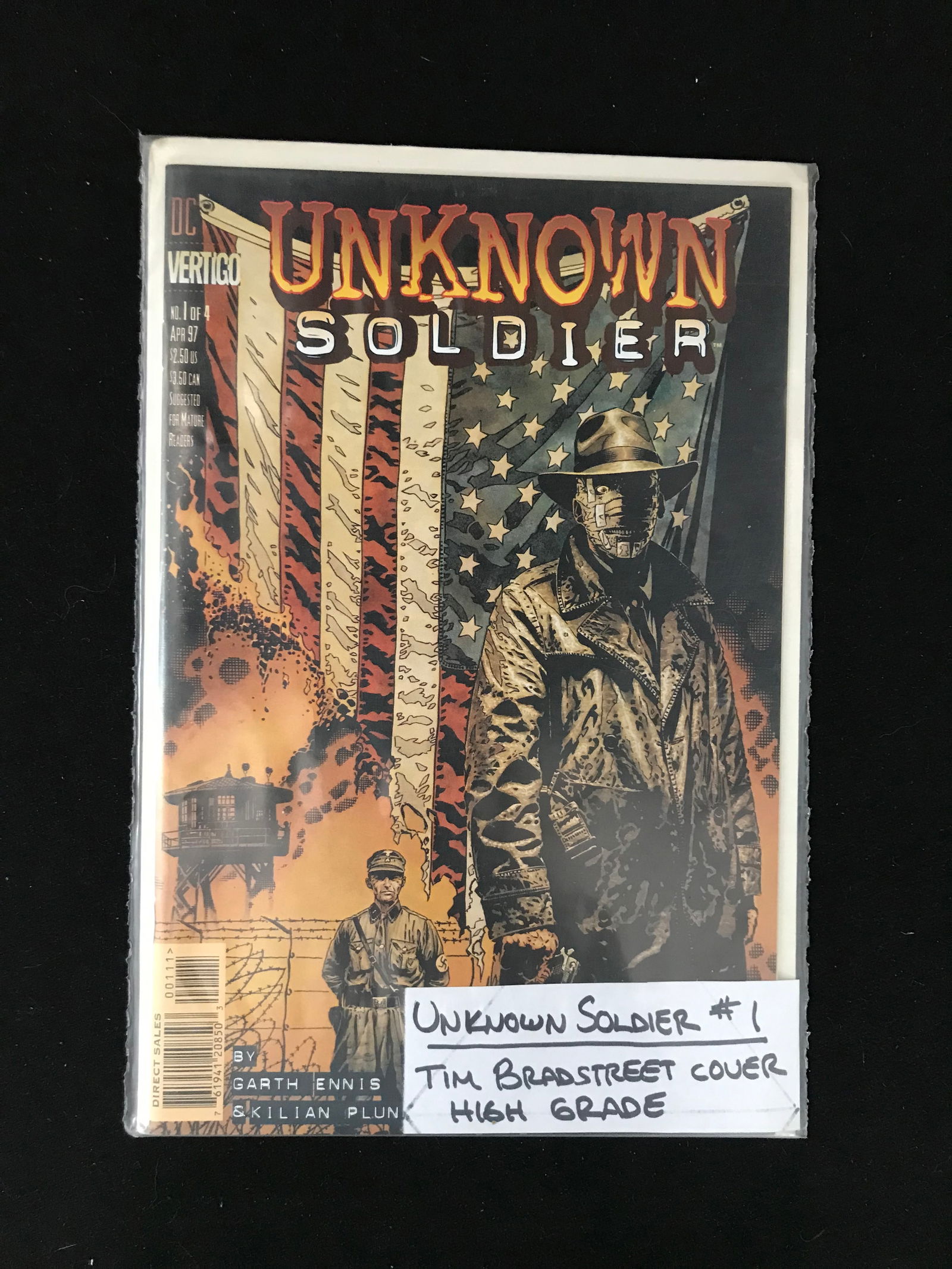 DC COMICS NO.1 UNKNOWN SOLDIER (1 of 1)
